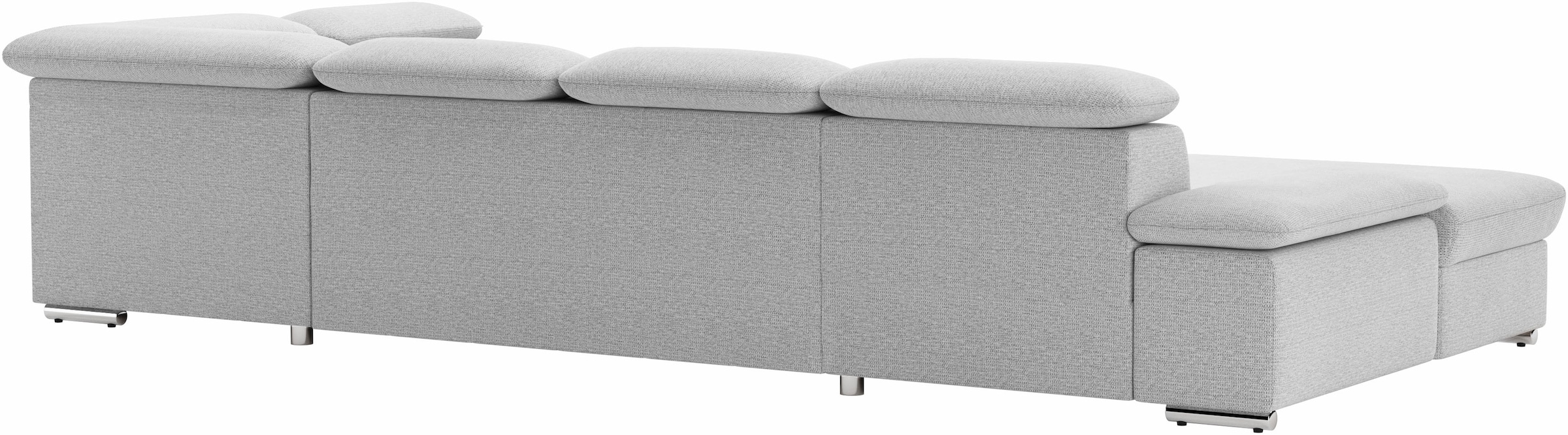 sit&more Wohnlandschaft »Valantine U-Form, B: 349 cm« mit Arm- & Kopfteilverstellung, optional mit Bettfunktion