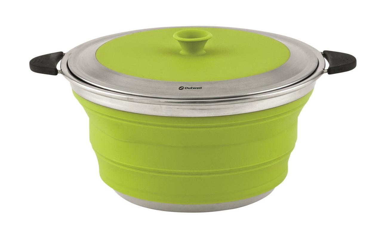 Image of Outwell Kochtopf »Collaps Pot & Lid 4,5 L«, Kunststoff-Edelstahl, (2 tlg.) bei Ackermann Versand Schweiz