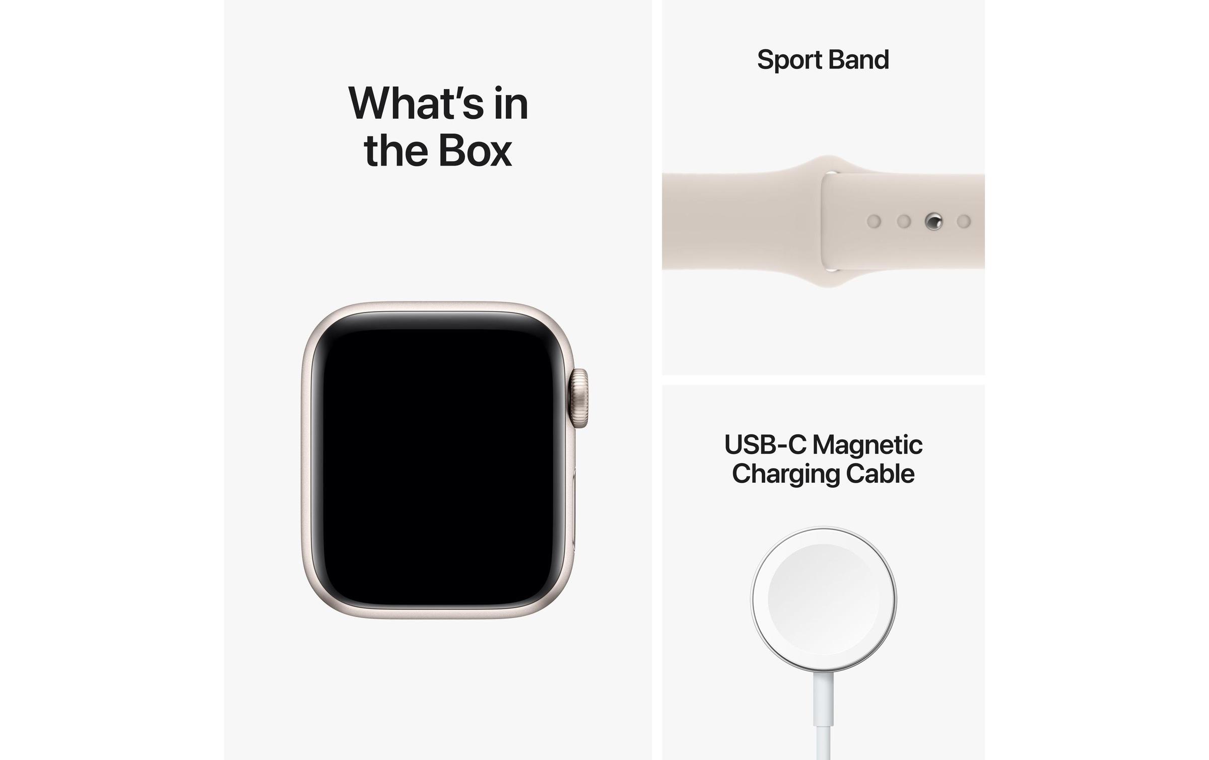 Apple Smartwatch »SE 2022, Aluminium-Gehäuse«, (Watch OS)