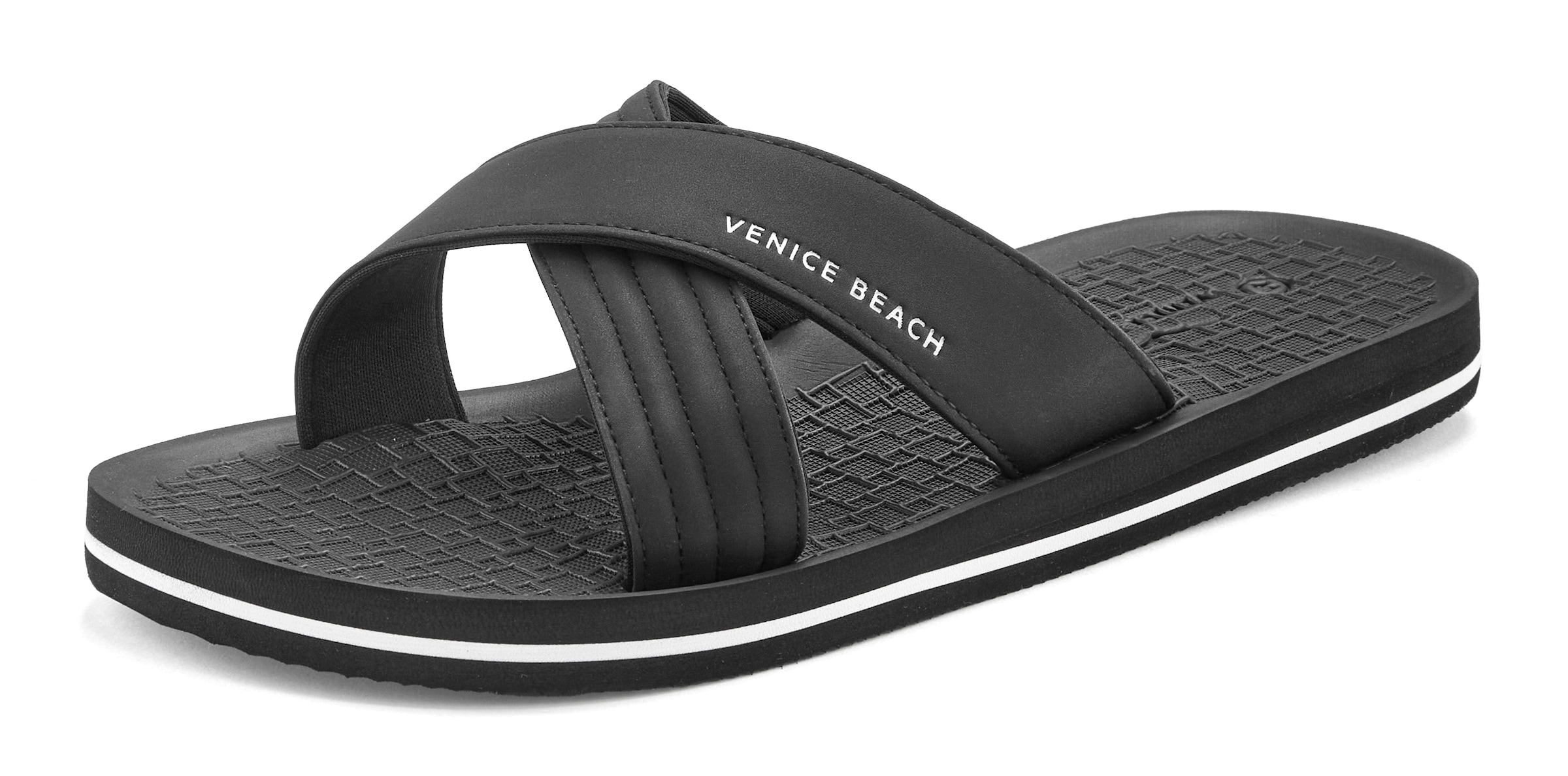 Venice Beach Badepantolette »Pantolette«, Badeschuh, offener Schuh, Unisex VEGAN