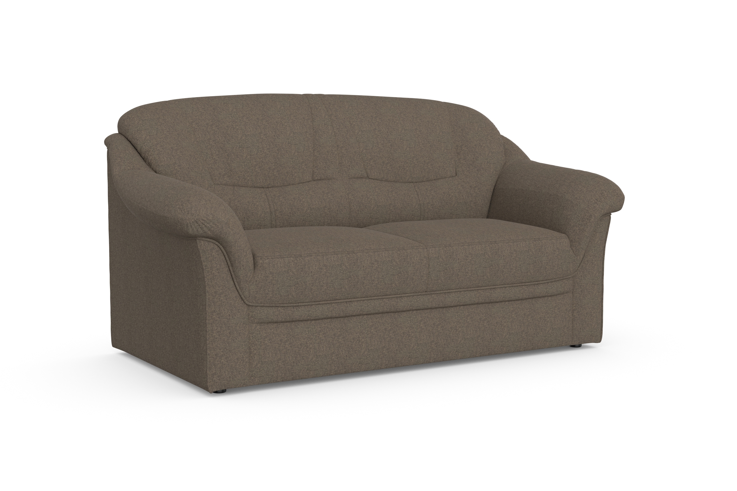 DOMO collection 2-Sitzer »Montana für kleine Räume, Breite 146cm, komfortabel und zeitlos« bequeme Armlehnen