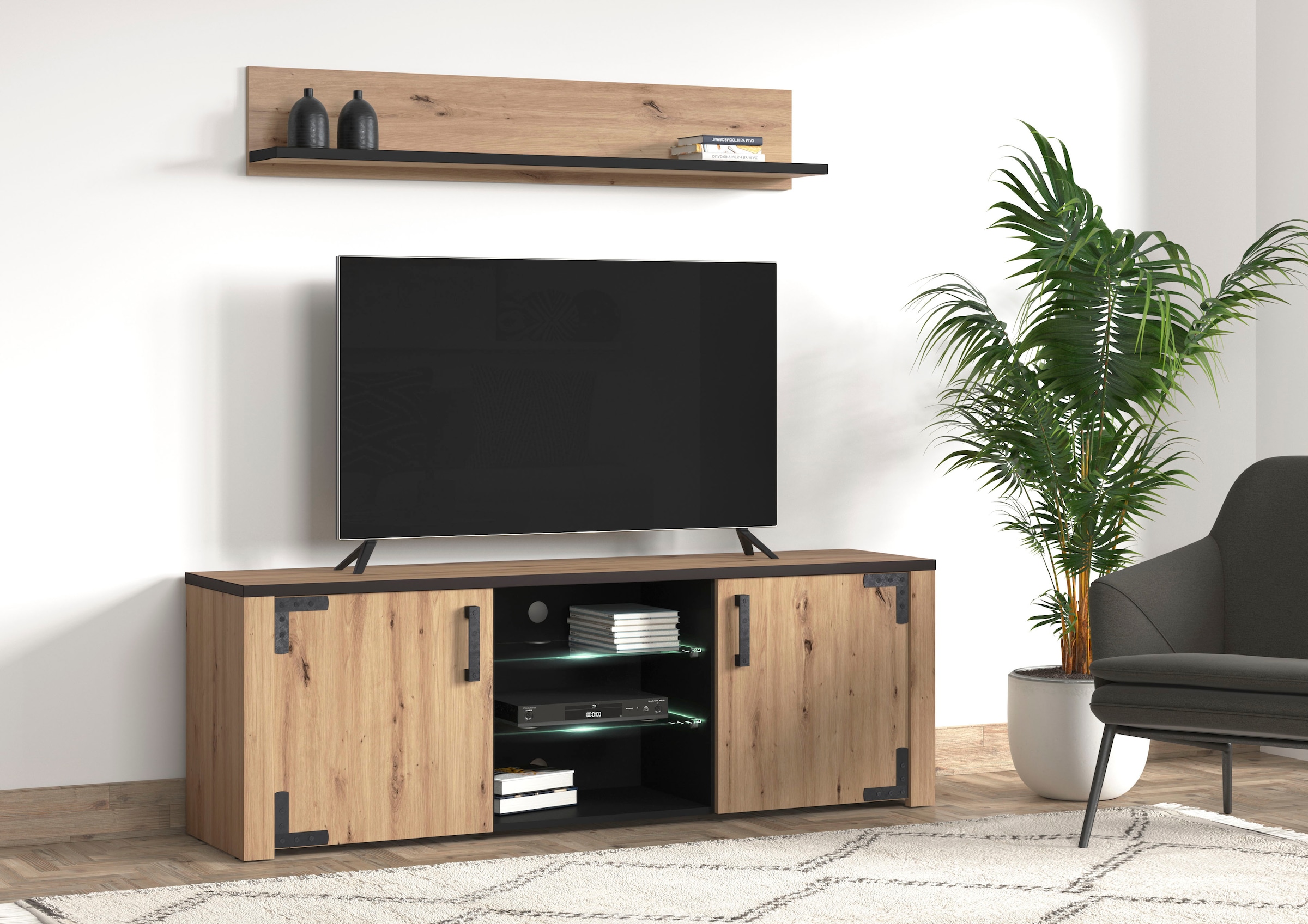 Image of Home affaire Lowboard "Lazio" Kommode, Breite 168 cm