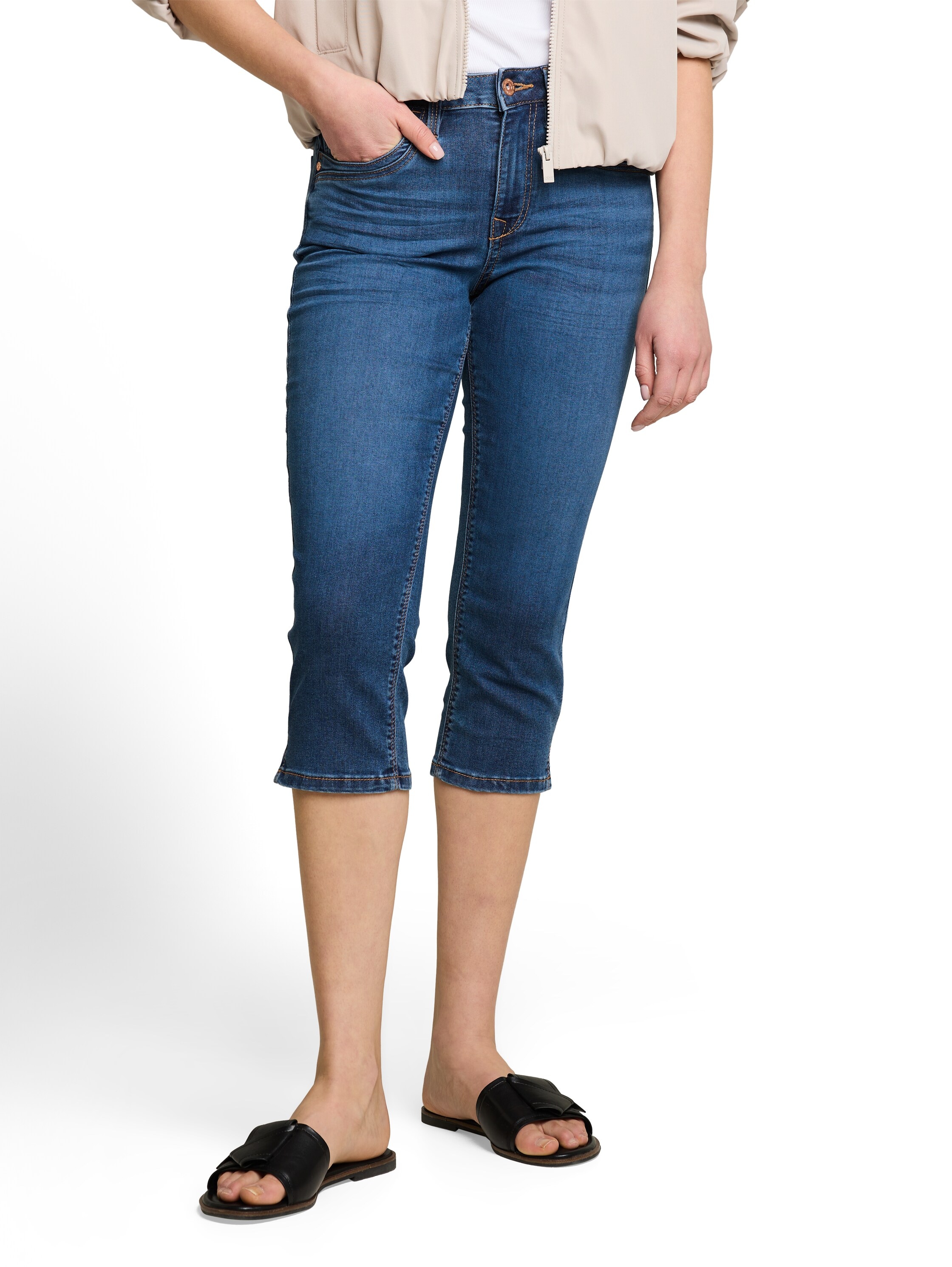 Image of TOM TAILOR Caprijeans "TTLENE Slim" mit Stretch