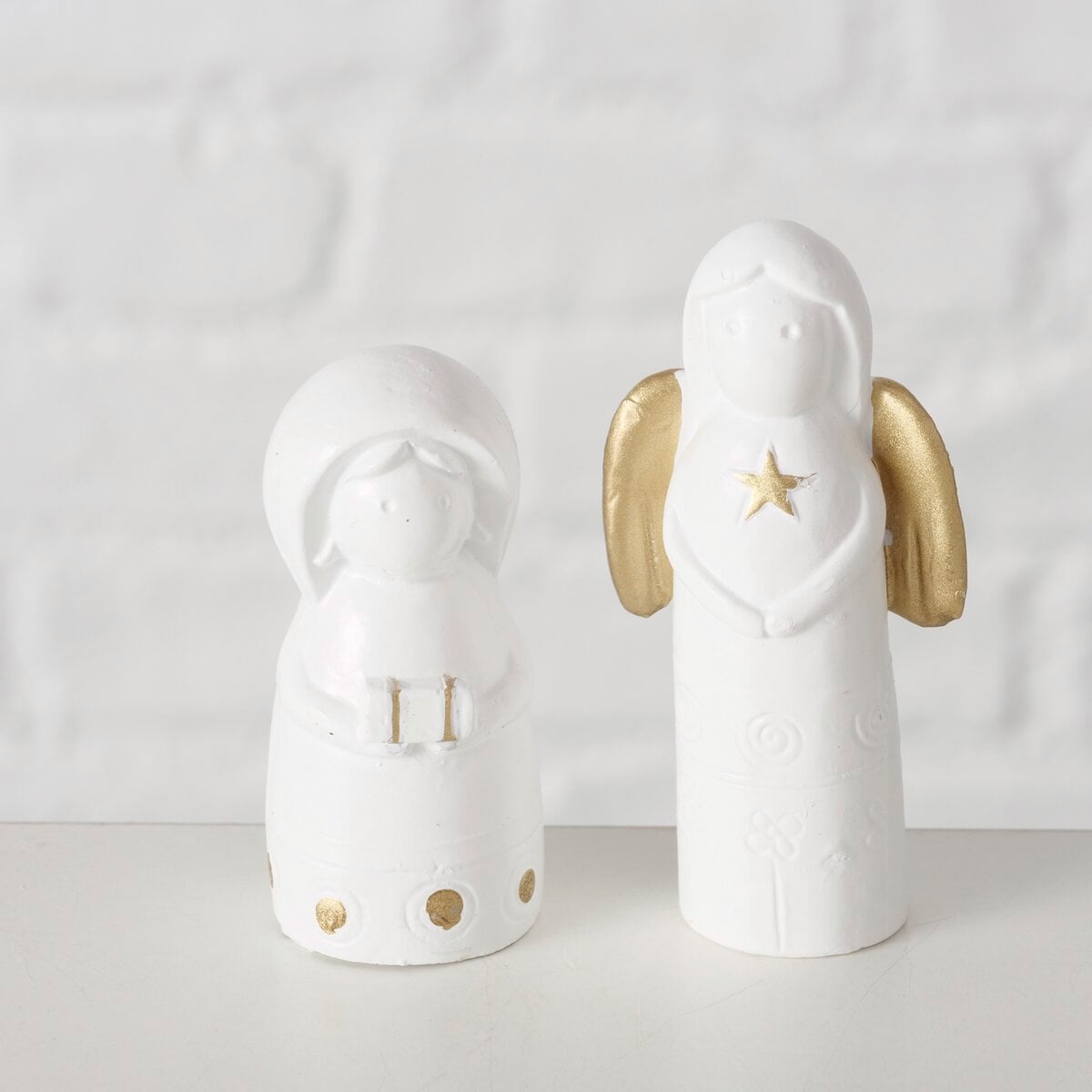 GOODproduct Krippe »Natos« Handgemalte Figuren mit liebevollen Details, Höhe 32 cm
