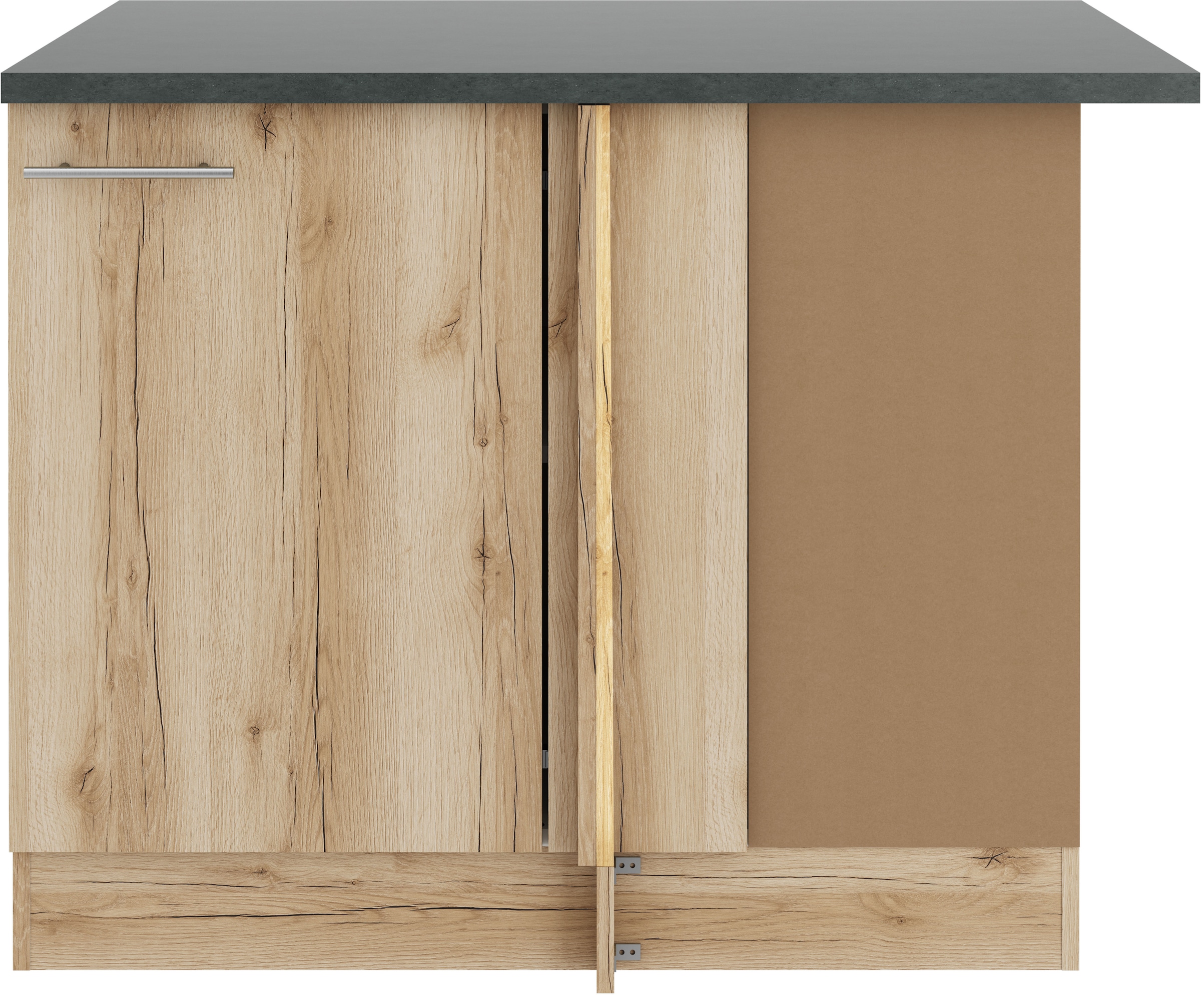 OPTIFIT Eckunterschrank »Bella«, Breite 100 cm, Türanschlag wechselbar
