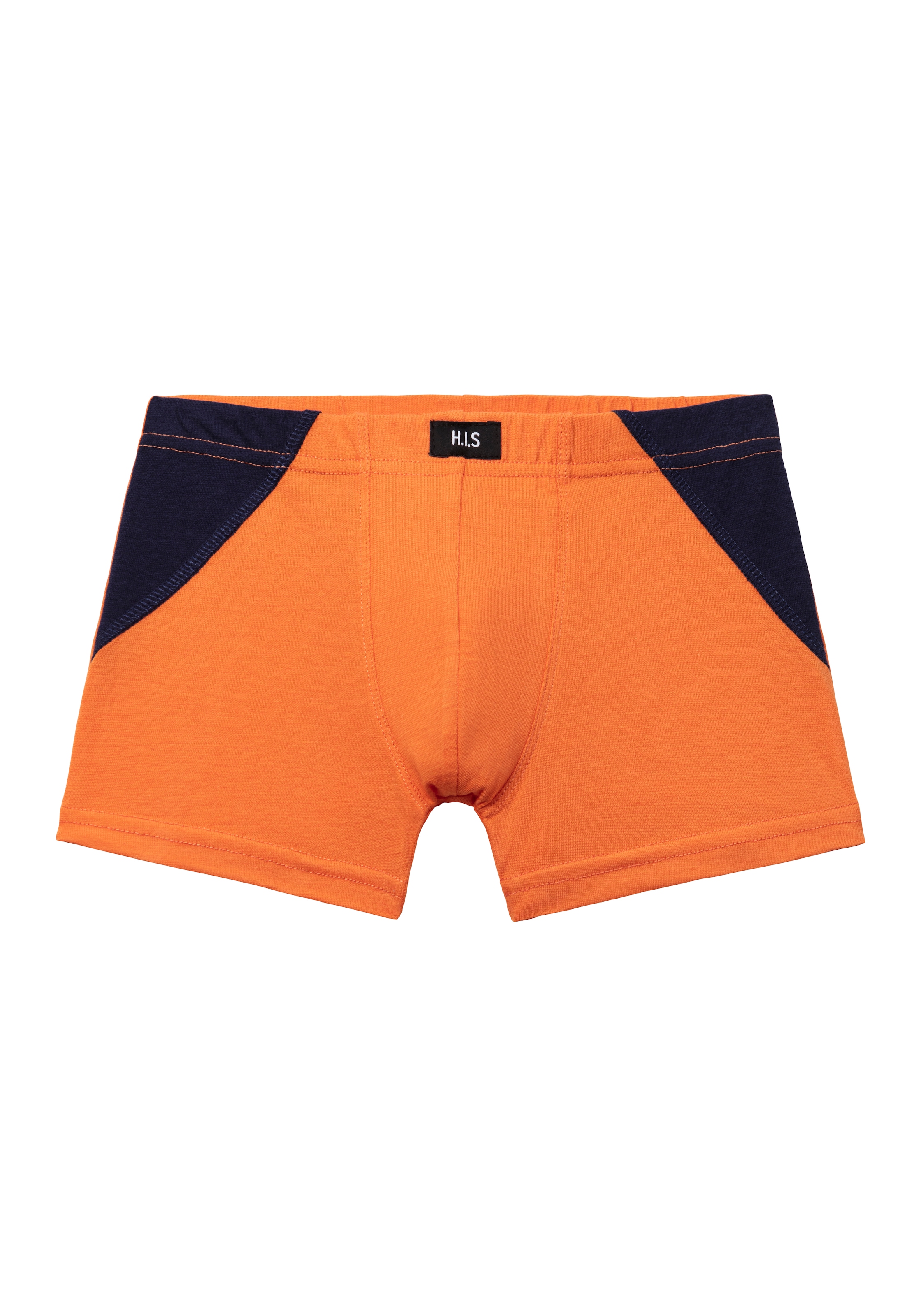 H.I.S Boxer, (Packung, 4 St.), mit coolem Colorblocking für einen sportlichen Auftritt