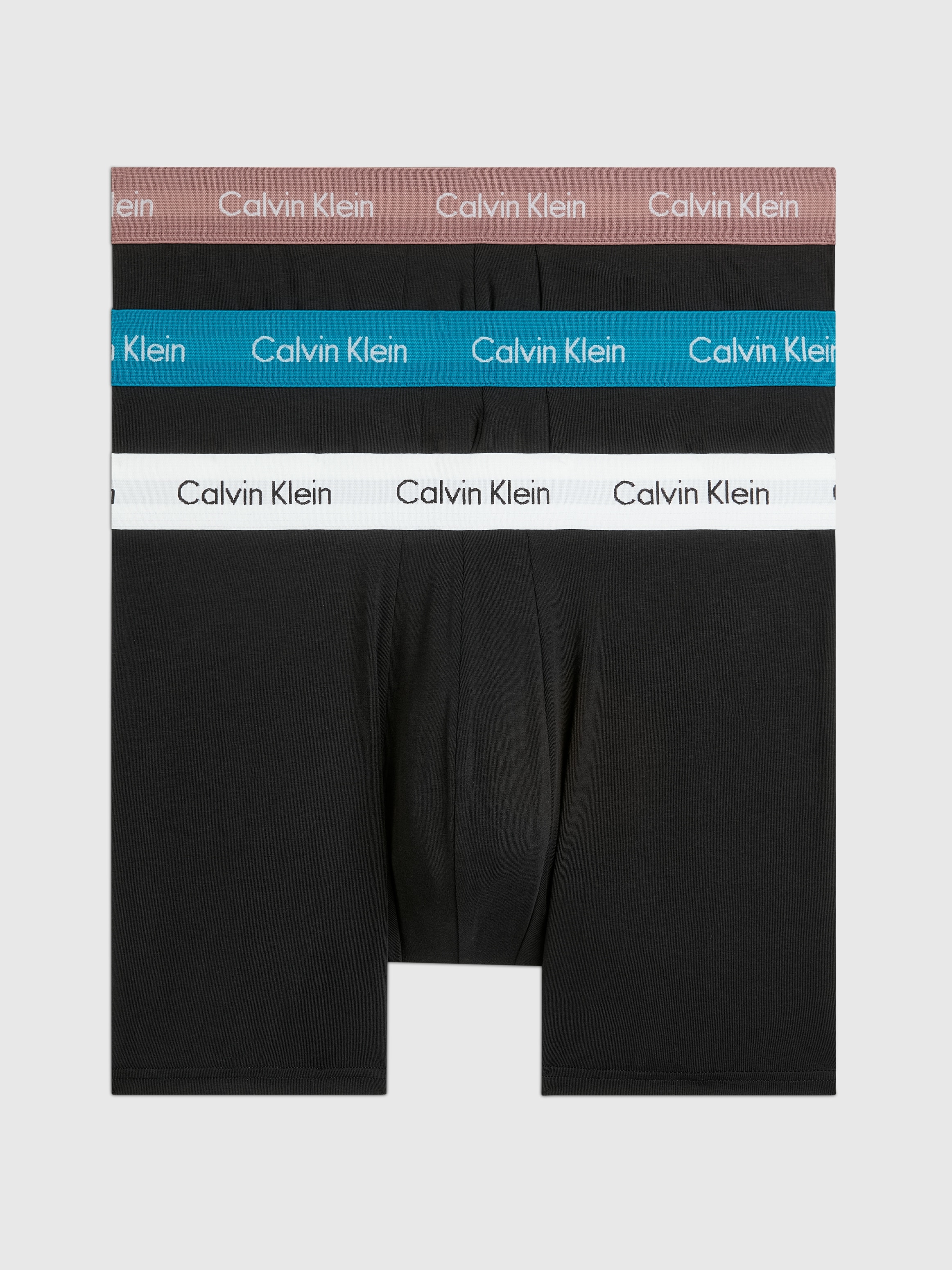 Calvin Klein Underwear Boxer »BOXER BRIEF 3PK«, (Packung, 3 St., 3er-Pack), mit Calvin Klein Logo-Elastikbund