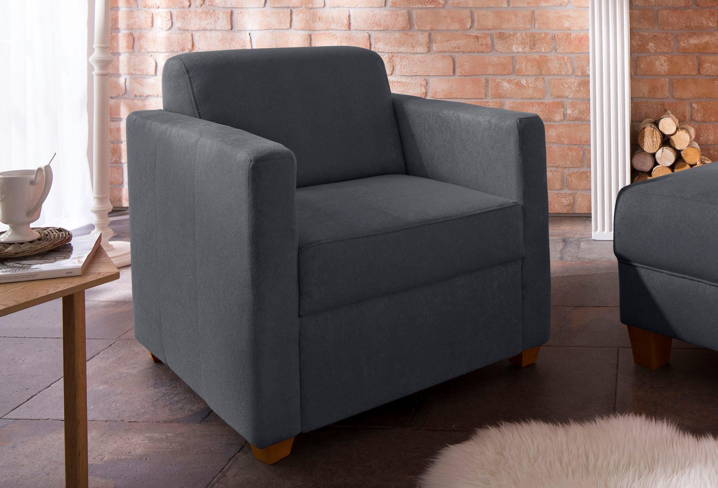 Home affaire Sessel "Belfort" mit Federkern
