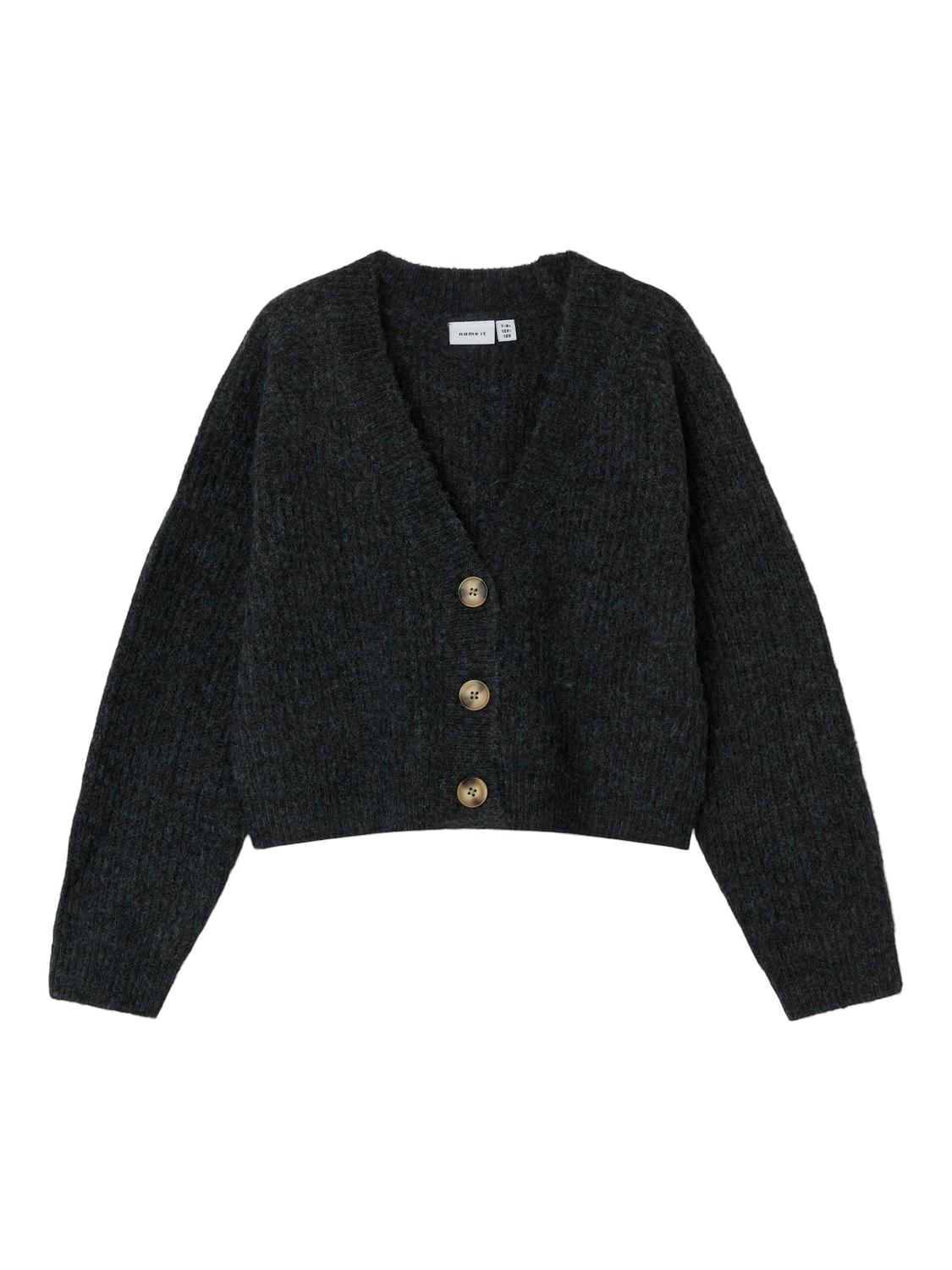 Name It Strickjacke »NKFHOLLY BOXY SHORT KNIT CARD NOOS«