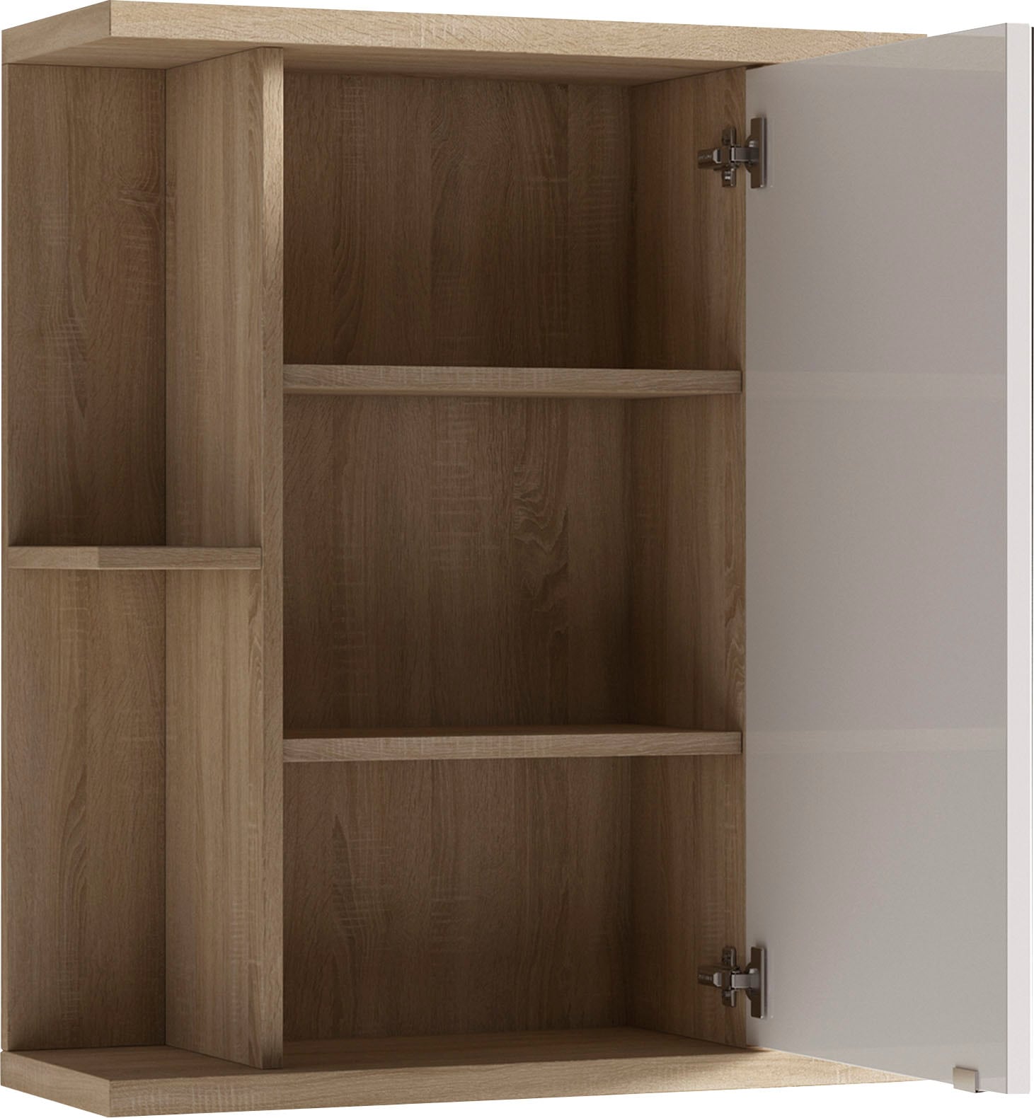 byLIVING Spiegelschrank »Nebraska« Breite 60 cm, mit grosser Spiegeltür und viel Stauraum