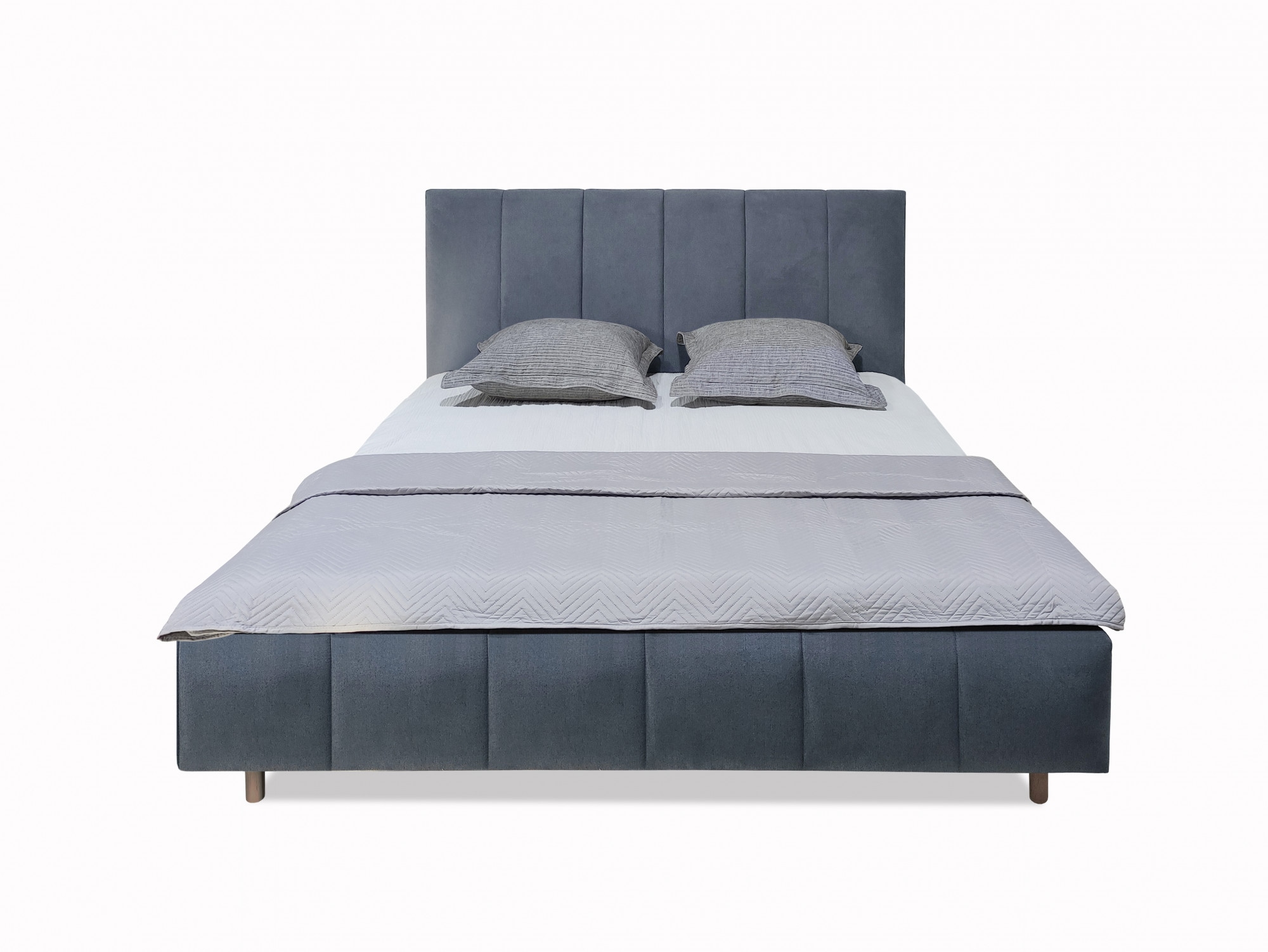 andas Polsterbett »Muhos« mit gepolstertem Kopfteil, inkl. Lattenrost