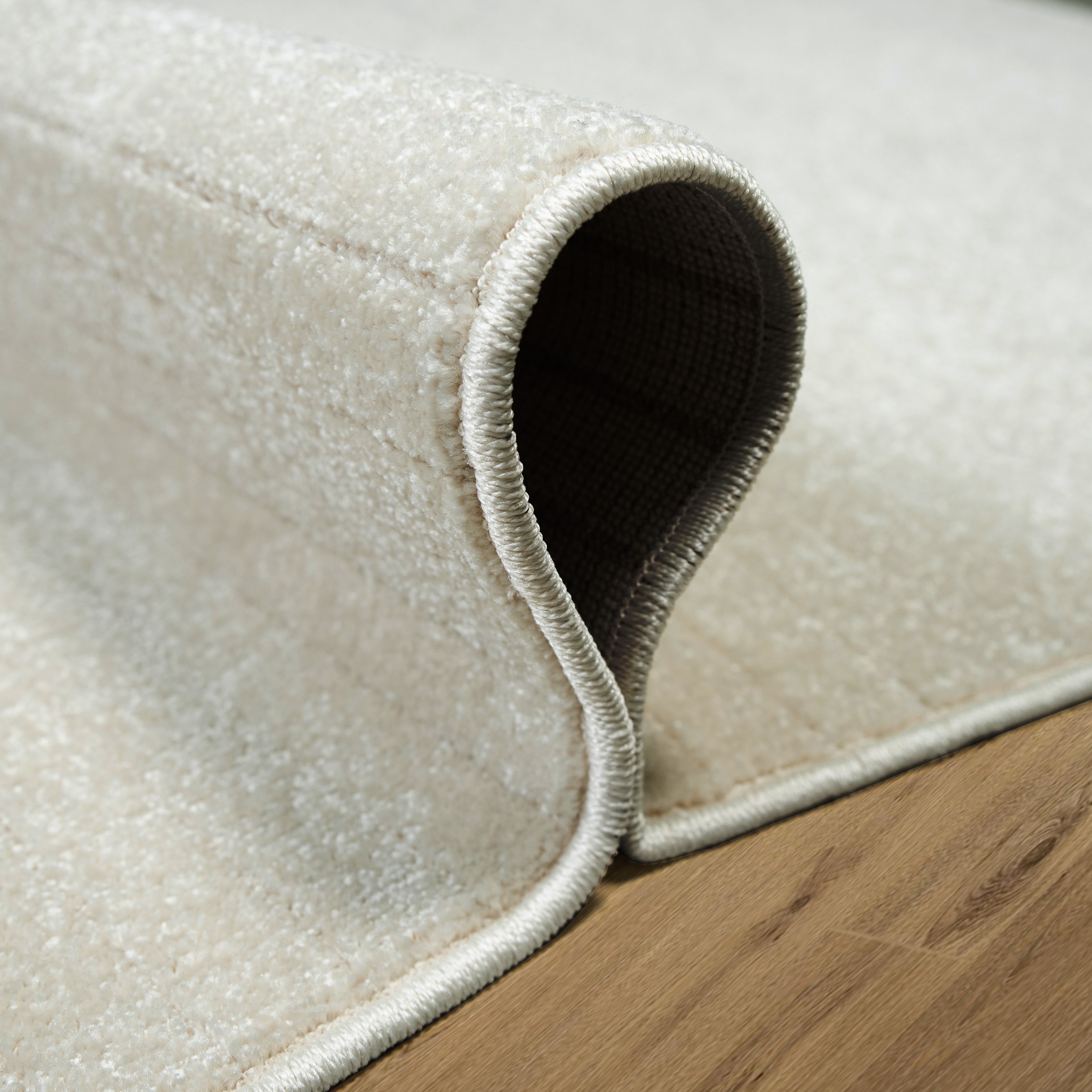 GOODproduct Teppich »Revea, Zen Garden-Design in Hoch-Tief-Struktur,« rechteckig 9 mm Höhe 3D-Effekt, softer Kurzflor, pflegeleicht, Scandi-Look