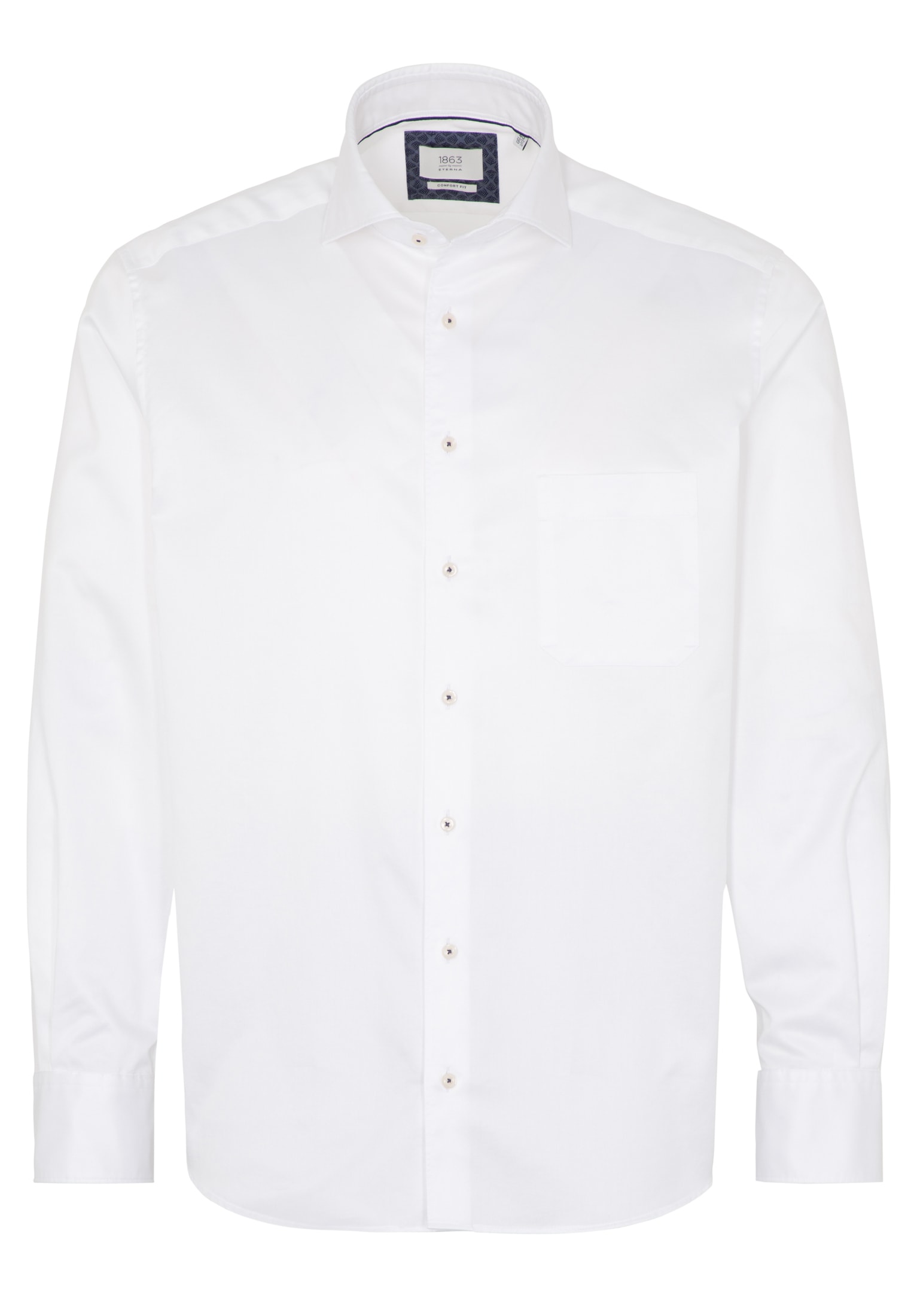 Eterna Chemise à manches longues »COMFORT FIT« EASY IRON (bügelleicht)