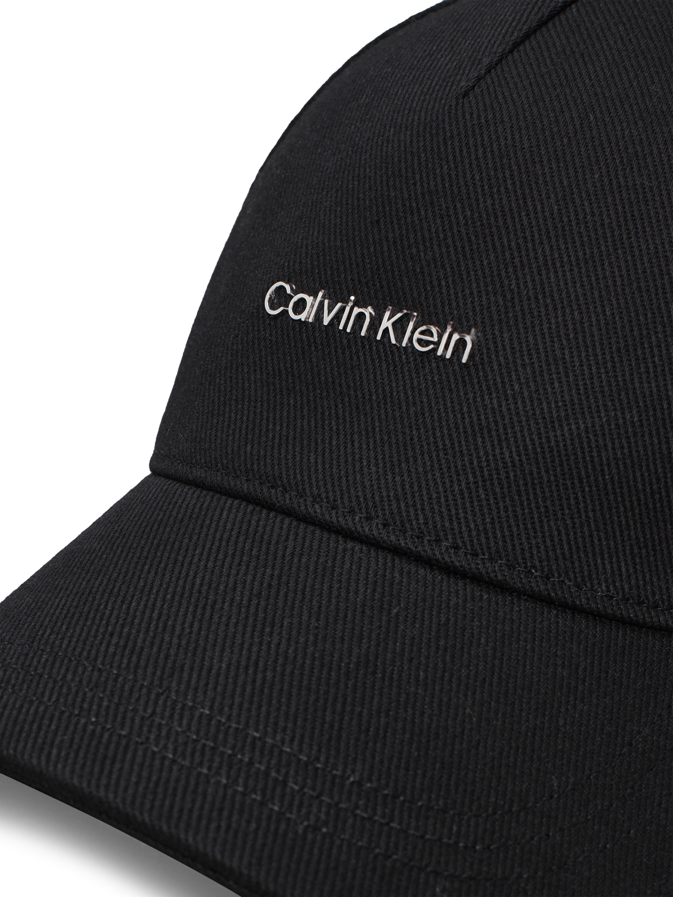 Calvin Klein Baseball Cap »CALVIN LETTERING CANVAS CAP«, mit Logoprägung