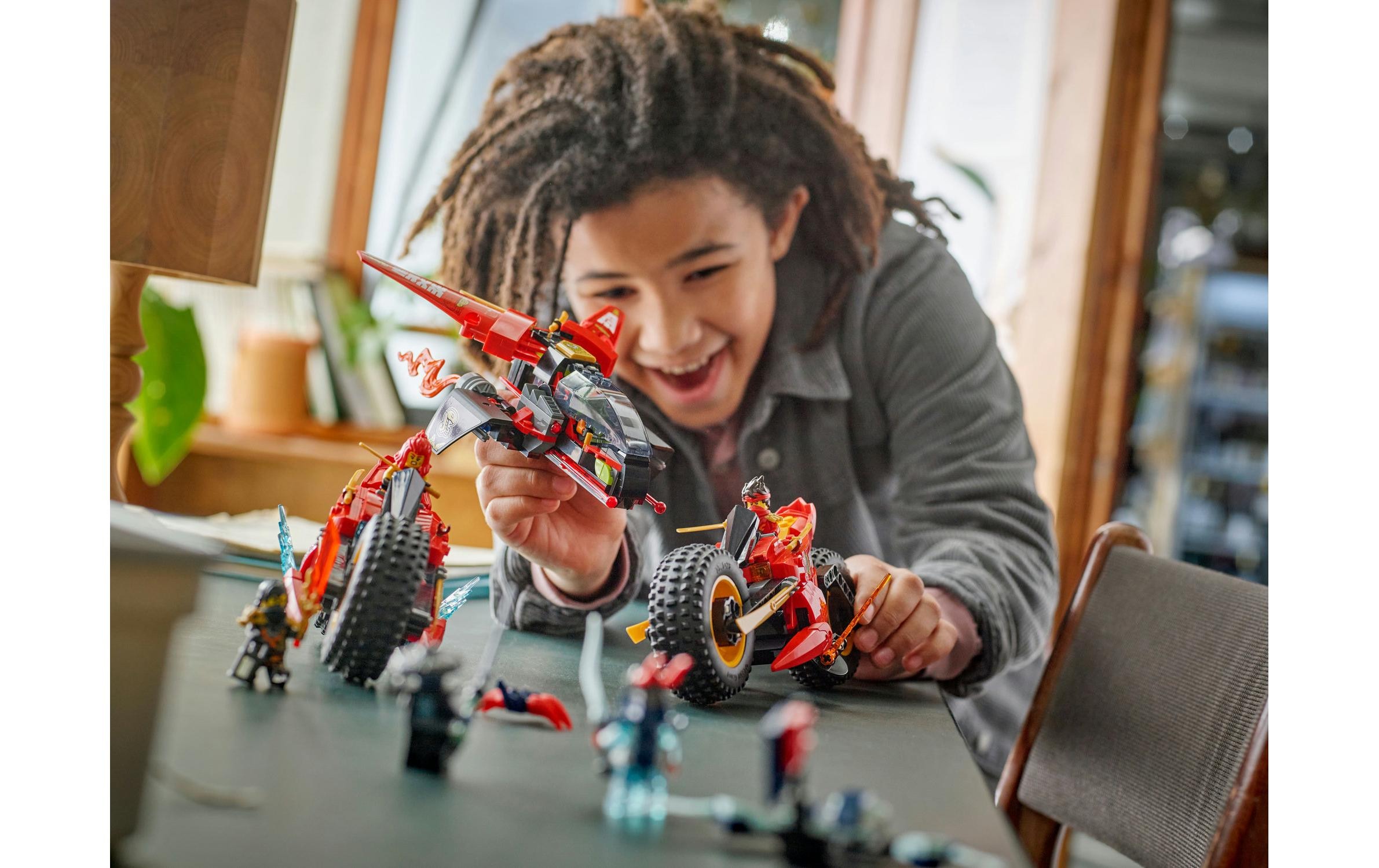 LEGO® Spielbausteine »Ninjago Ninja-Actionflitzer 71844«, (561 St.)