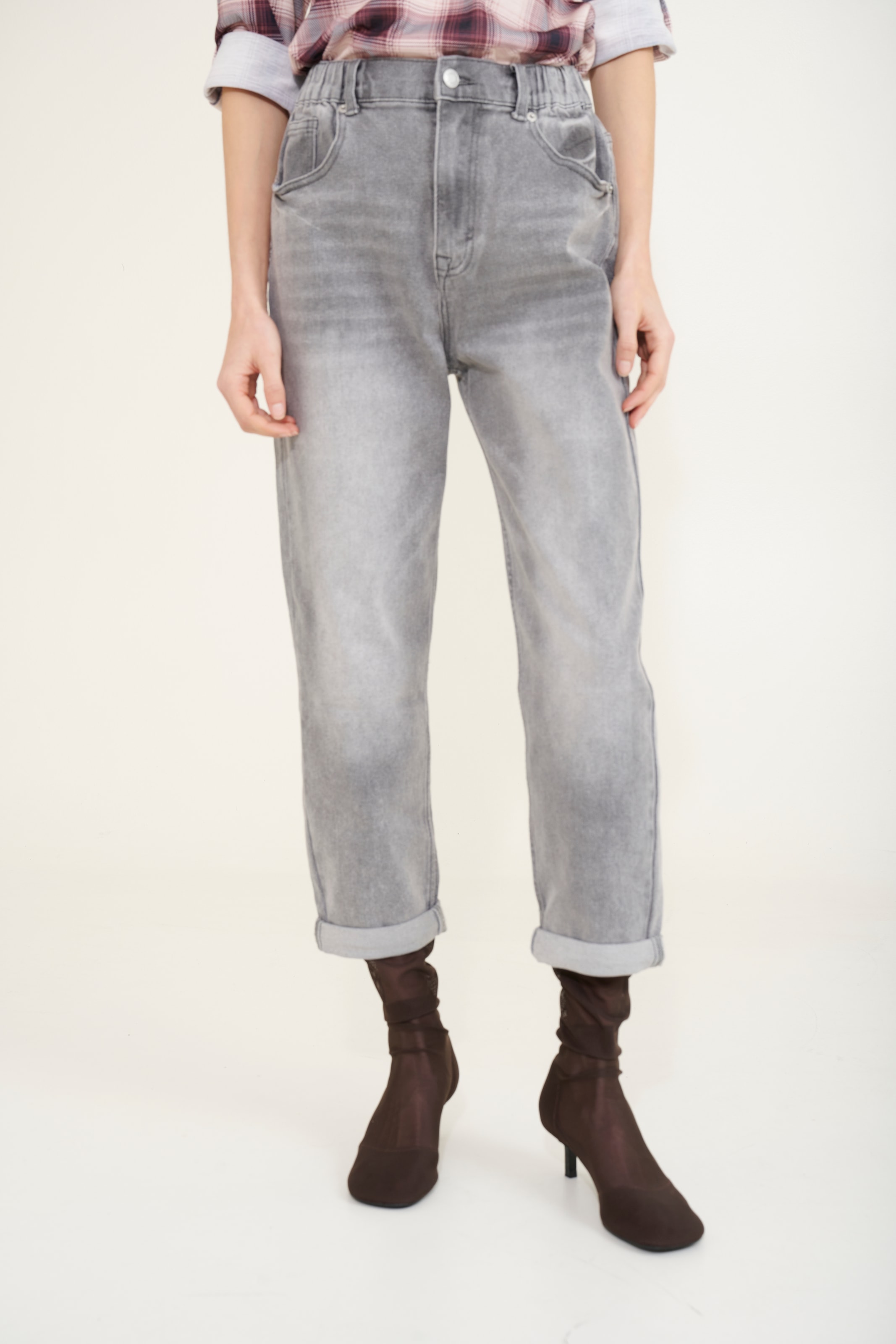 Image of HaILY’S High-waist-Jeans "LG HW C JN Mirell" mit Gummizug am Bund
