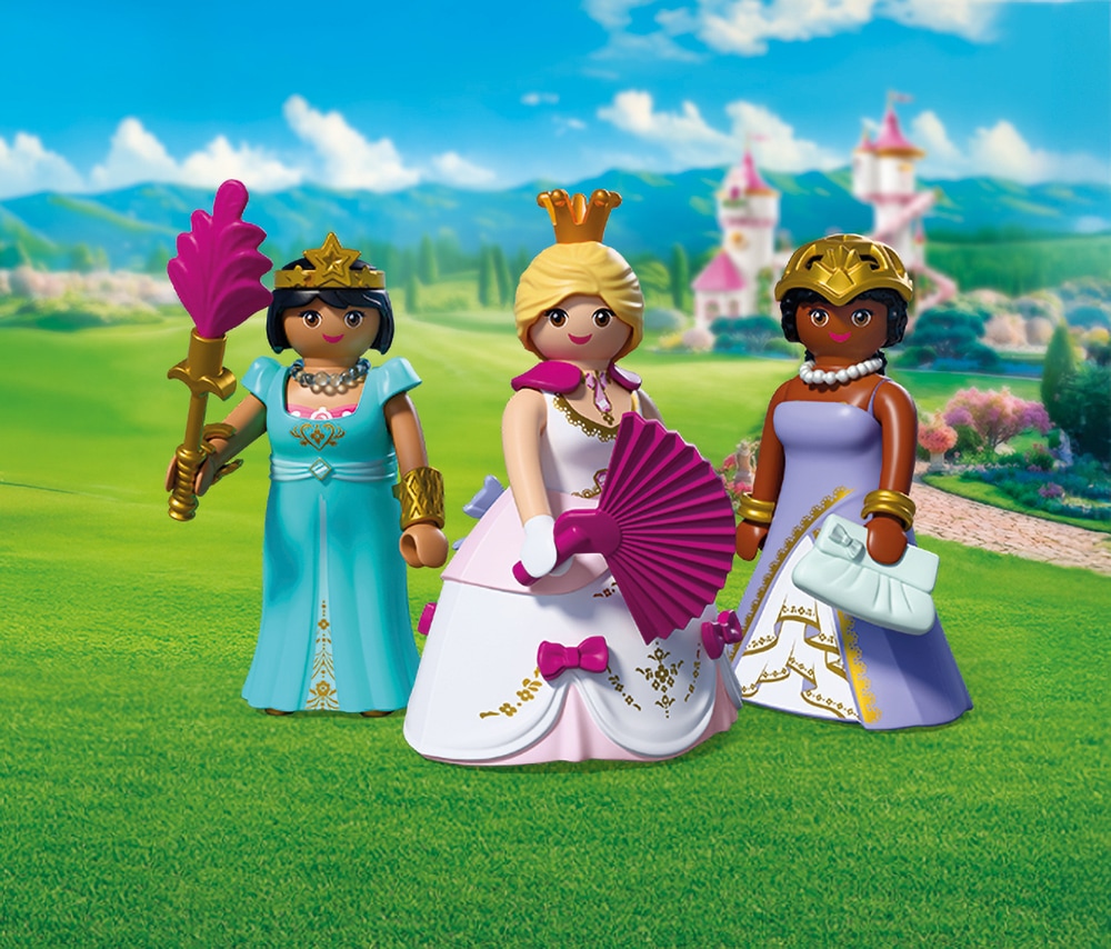 Playmobil® Jeu de construction »Drei Prinzessinnen (72055), Princess« fabriqué en Europe