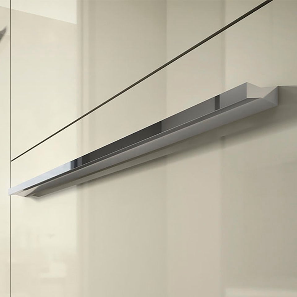 PLACES OF STYLE Highboard »Piano Vitrine« (H/B/T): 123/69/40,2cm,  UV lackiert, Soft-Close Funktion