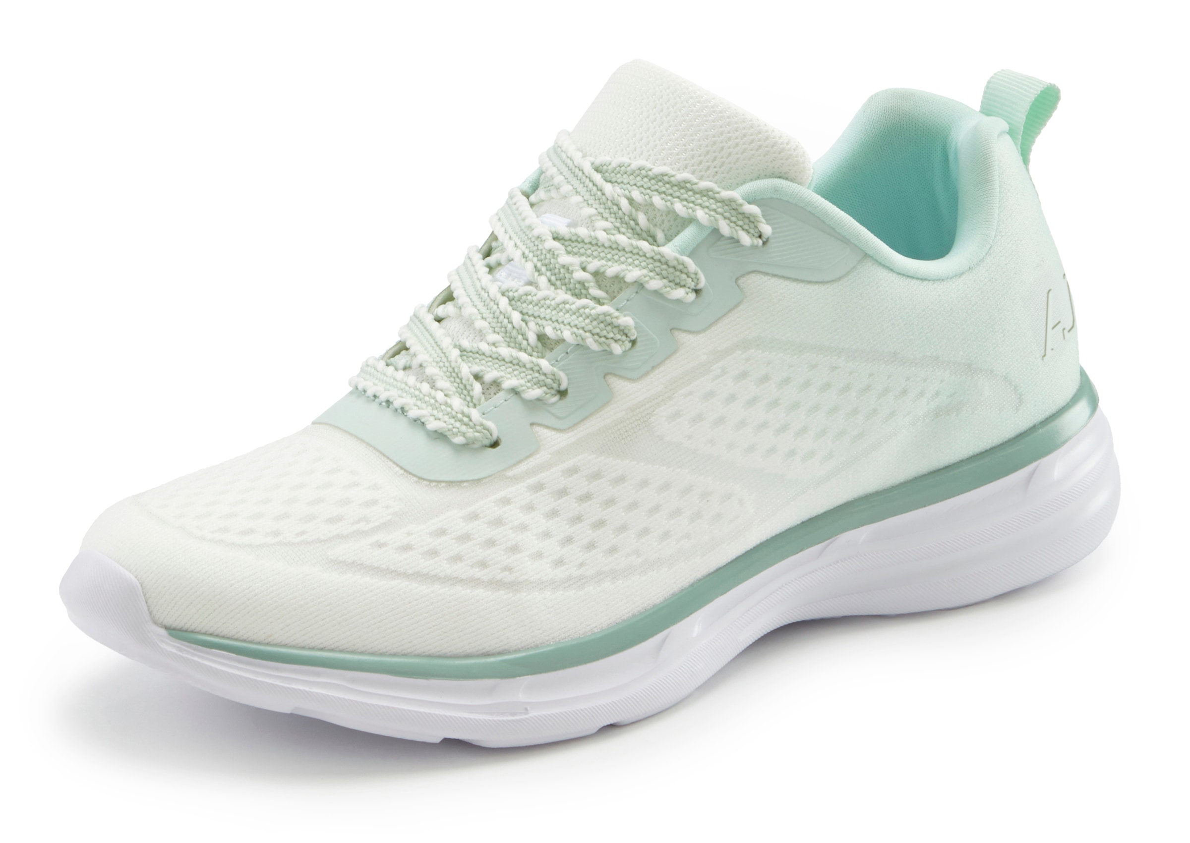 LASCANA Sneakers »Halbschuh, Freizeitschuh, Turnschuhe,«  NEU mit modischen Farbdetails VEGAN