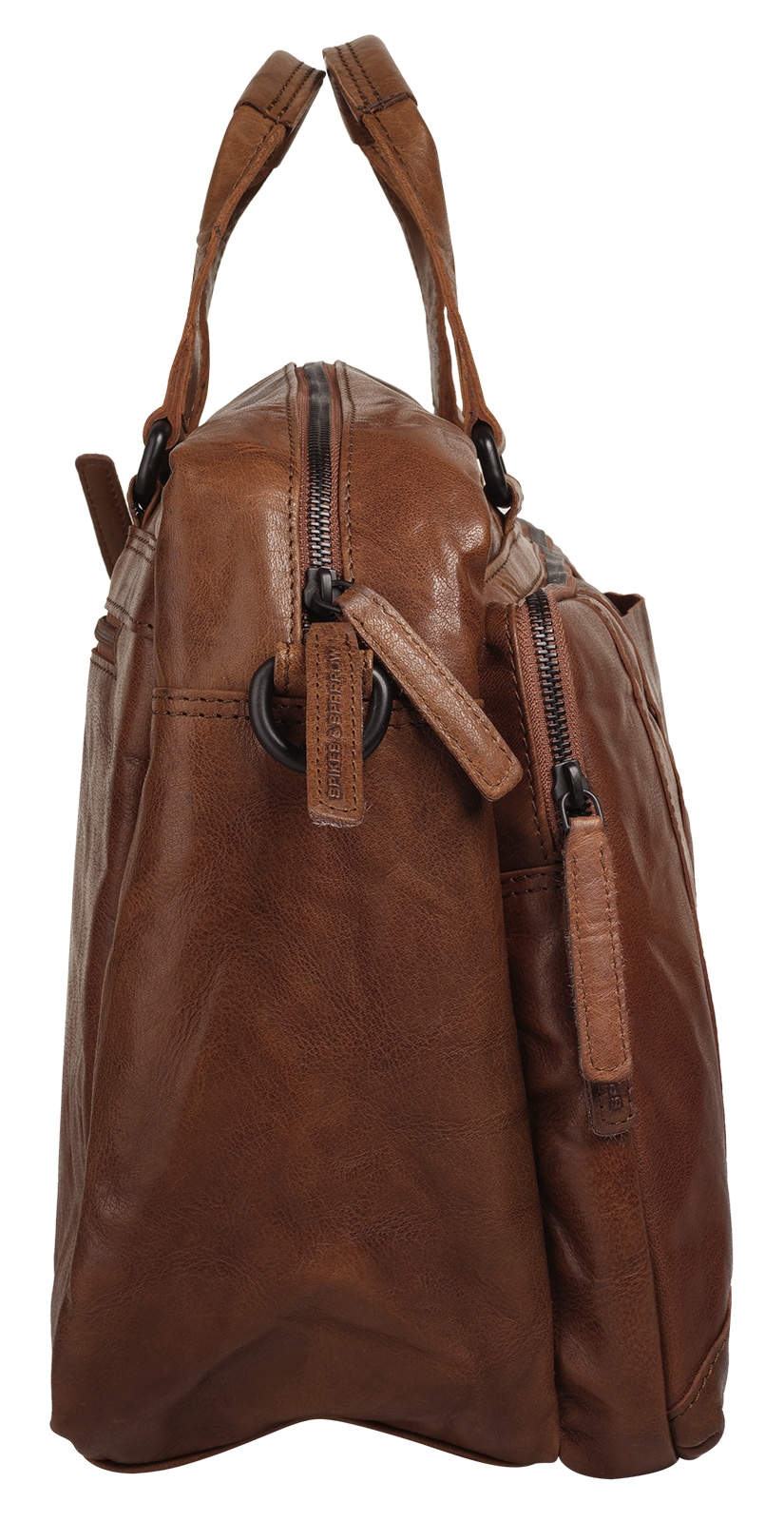 Spikes & Sparrow Reisetasche echt Leder