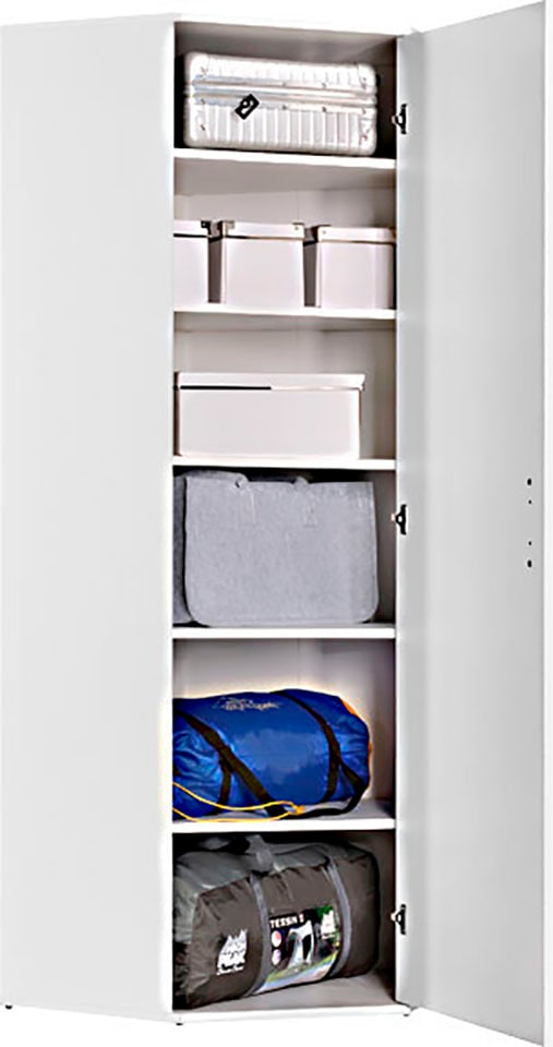 Procontour Armoire multi-usages »Eckschrank Clara« hauteur 167 cm, avec étagères réglables en hauteur