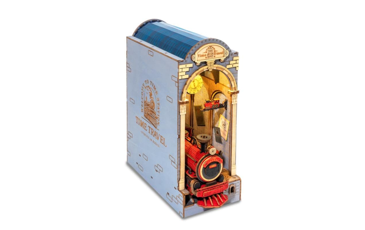Puzzle »RoboTime Book Nook Time Travel«, (258 tlg.)