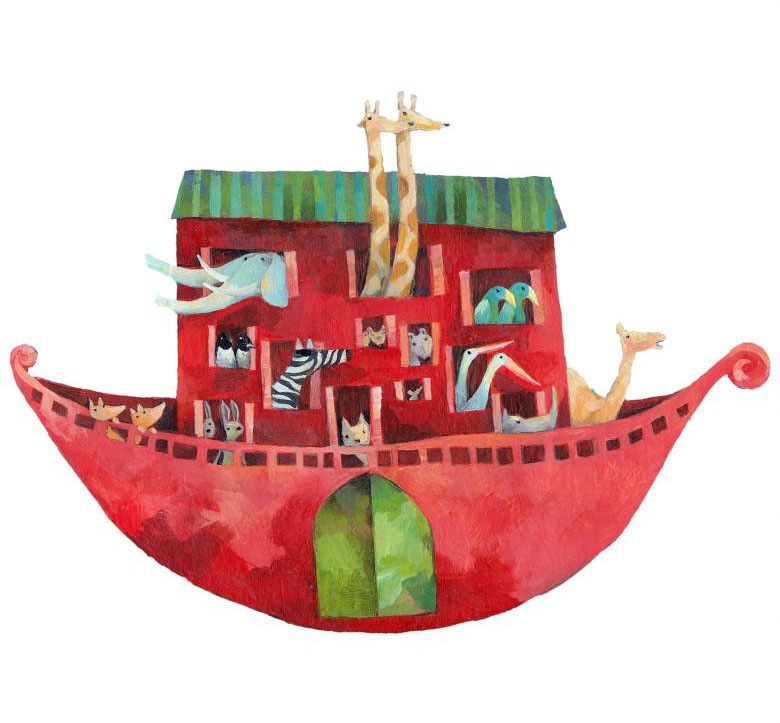 Image of Wall-Art Wandtattoo »Märchenhaft Die Arche Noah«, (1 St.) bei Ackermann Versand Schweiz