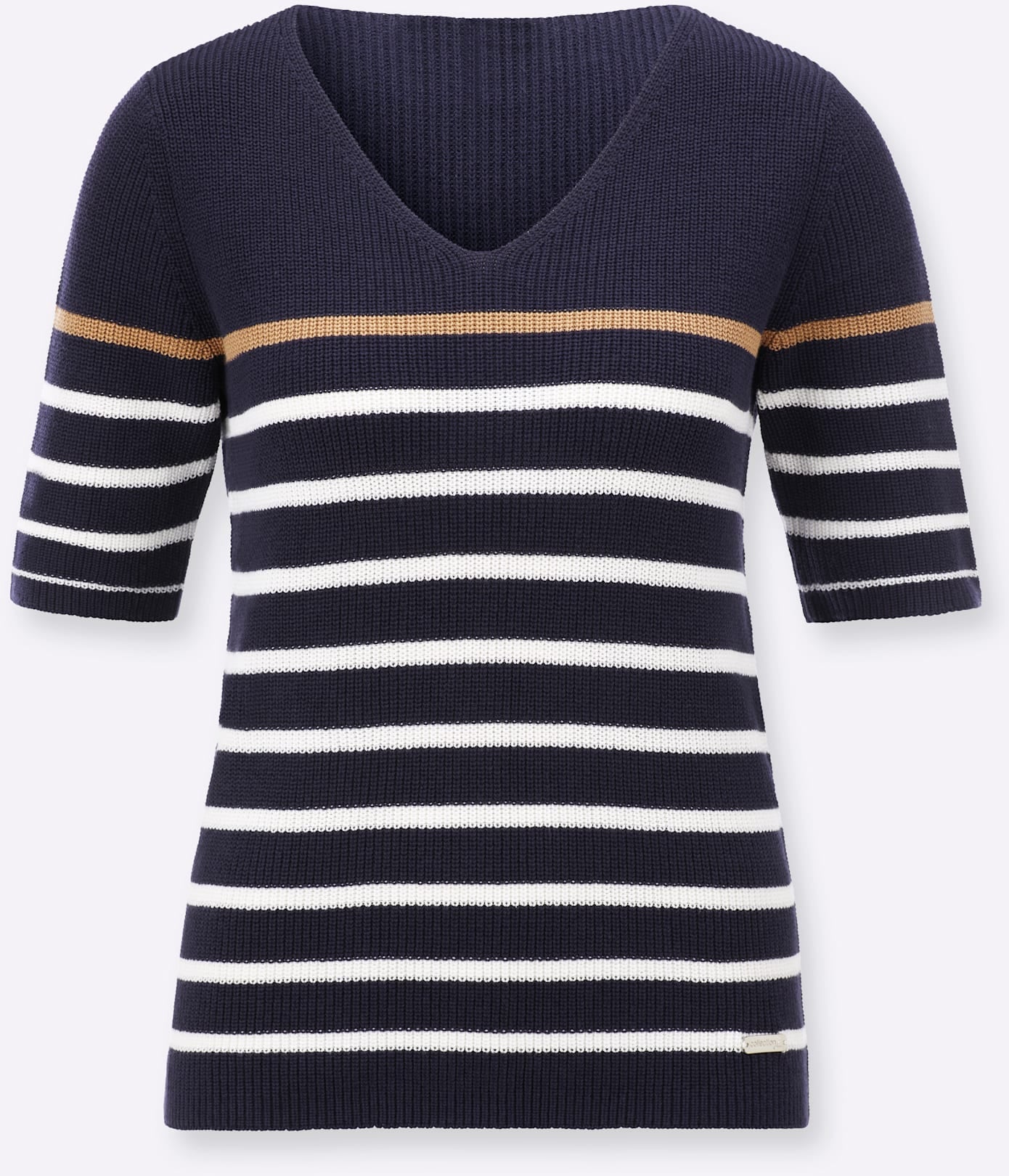 Casual Looks Pull à manches courtes »Kurzarm-Pullover«