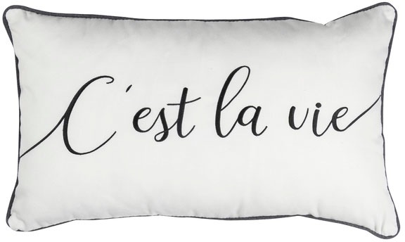 Image of ELBERSDRUCKE Dekokissen »Cest la Vie 08«, (1 St.), Kissen mit Füllung, 30x50 cm bei Ackermann Versand Schweiz