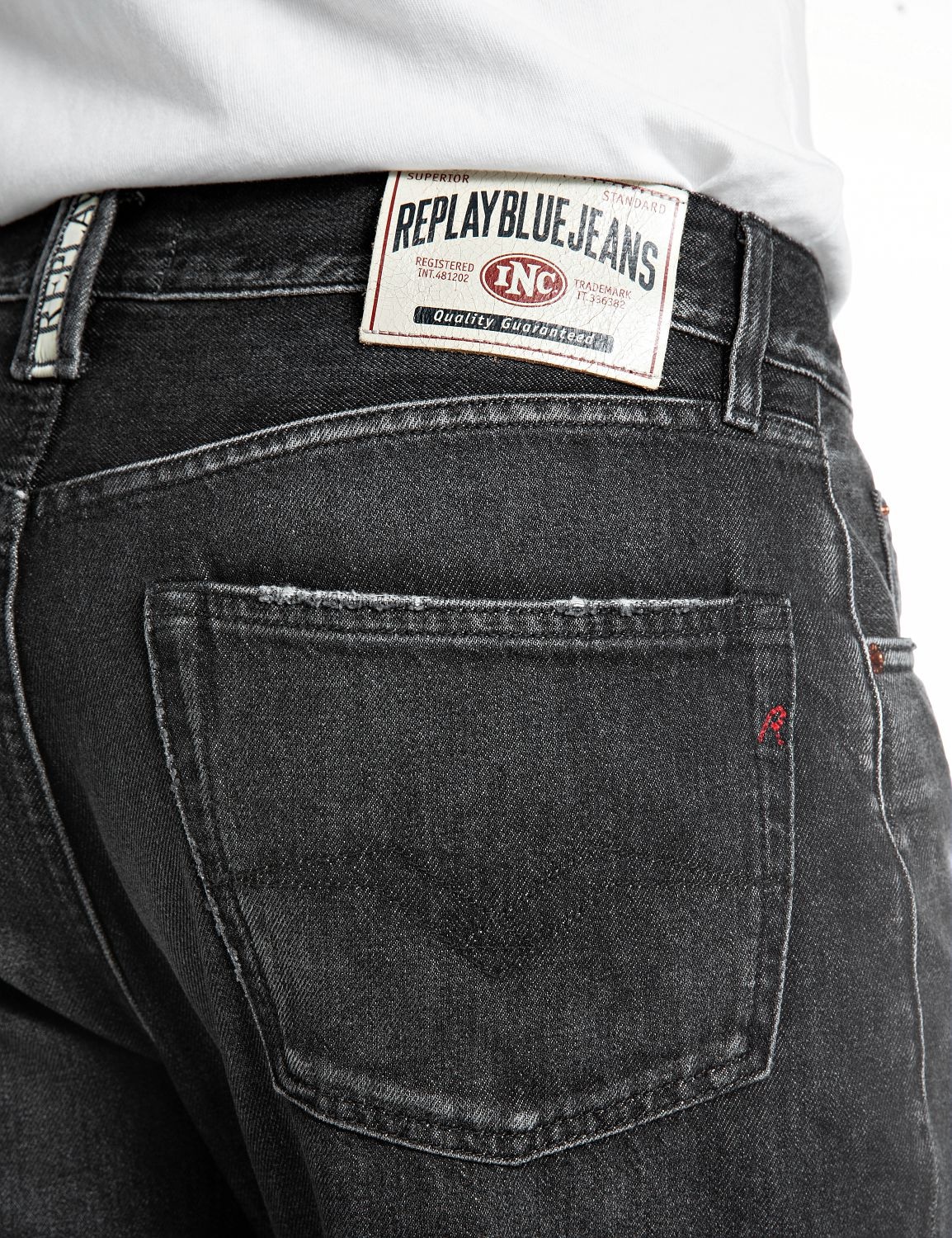 Replay 5-Pocket-Jeans »M9Z1 9Zero1 90´s Straight Fit«, mit Washed-Look
