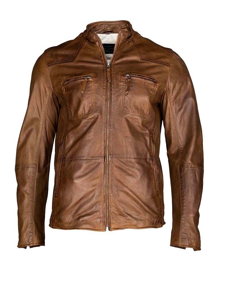 Lederjacke, Herren »3855«