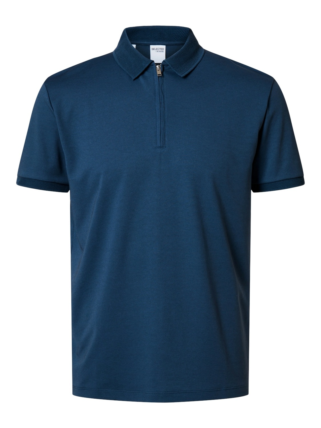 SELECTED HOMME Poloshirt »SLHFAVE ZIP SS POLO NOOS«