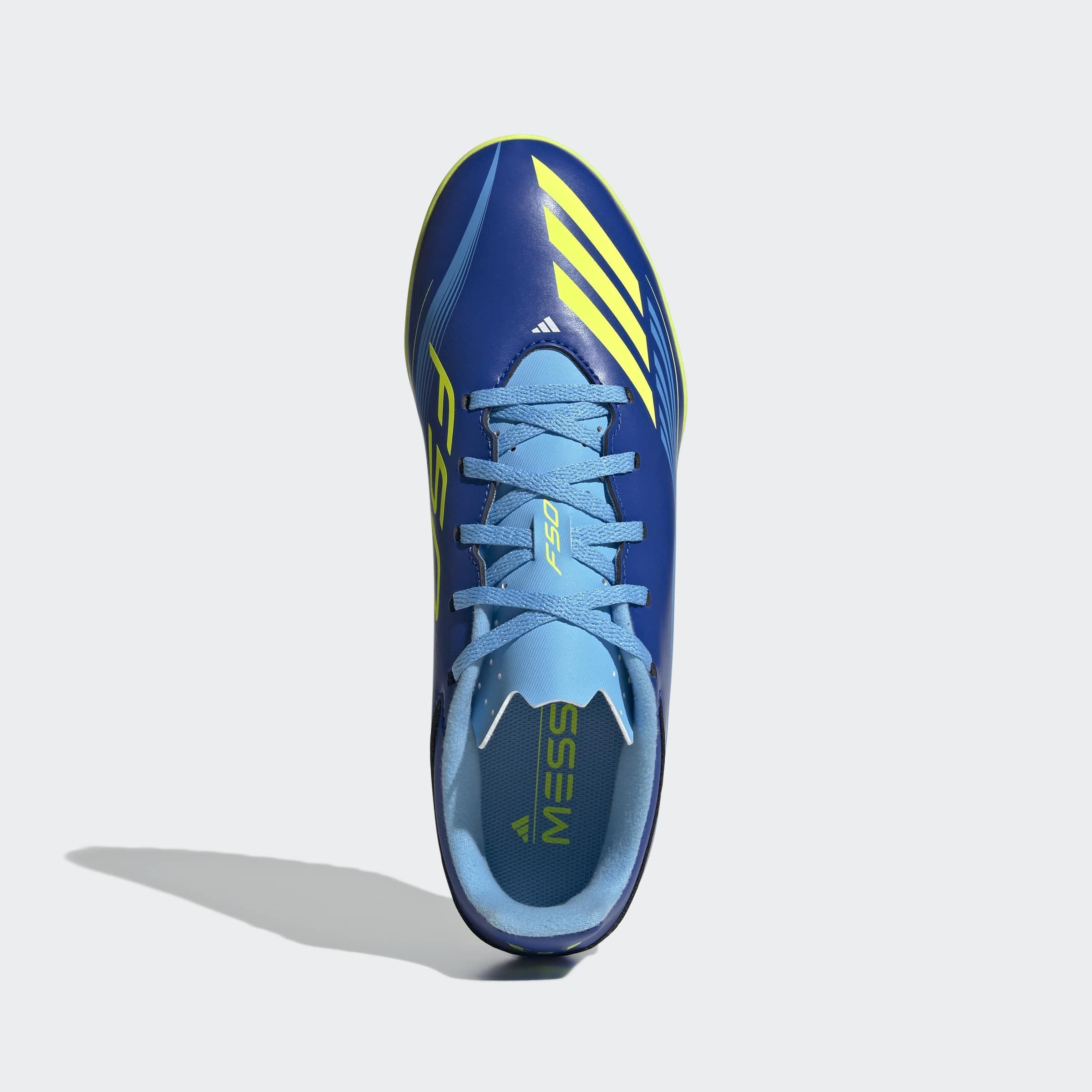 adidas Performance Fussballschuh »F50 MESSI CLUB KUNSTRASEN E«, geeignet für harte Untergründe Asche und Kunstrasen