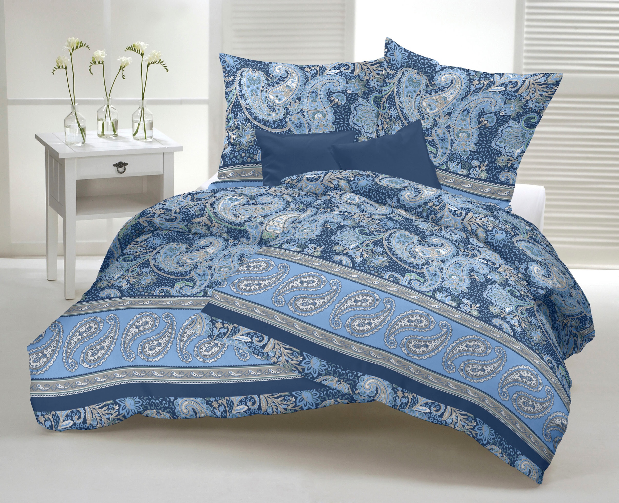 CASATEX Linge de lit »Sentta« 2 cuis tlg. harmonisches Paisleydessin