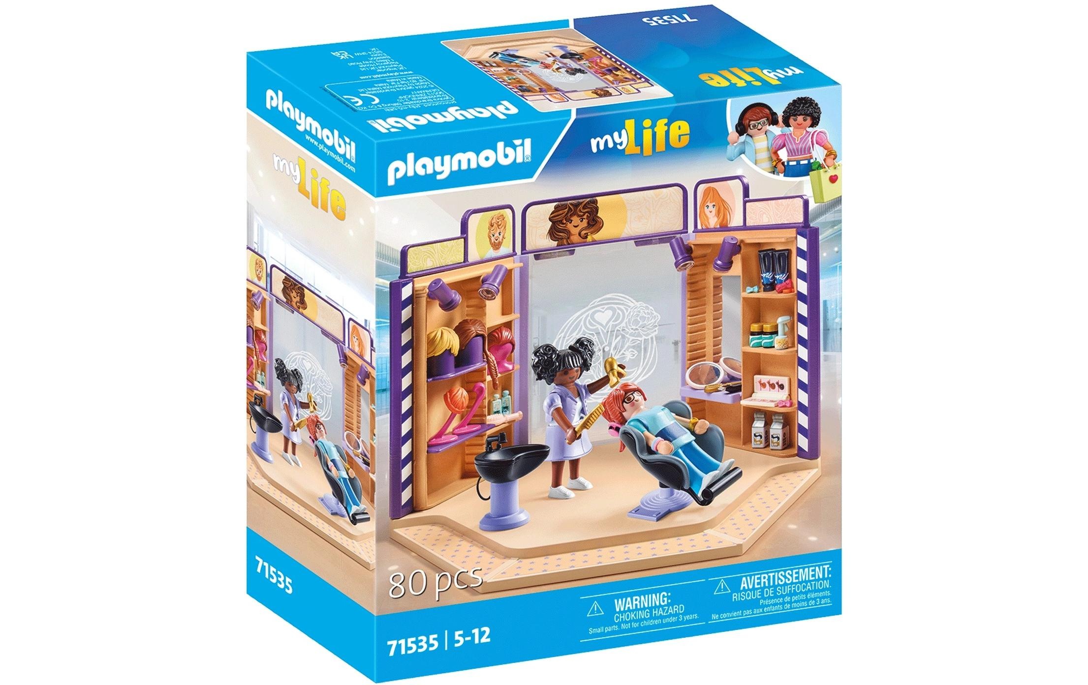 Image of Playmobil Spielbausteine "My Life Friseursalon 71535"