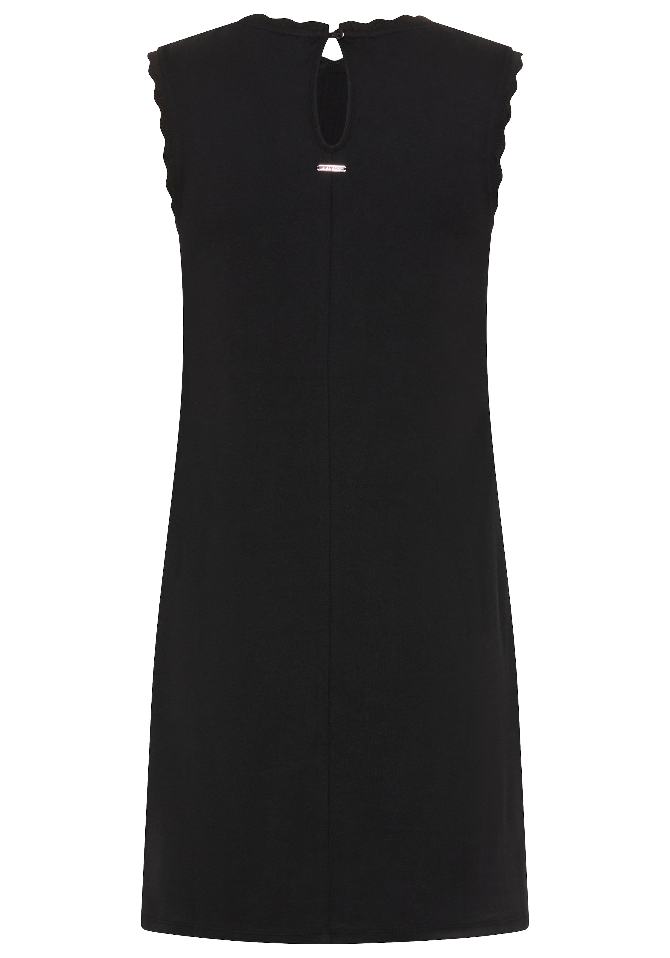 Laura Scott Sommerkleid mit Bogenkante, Basic-Stil, Mini-Länge