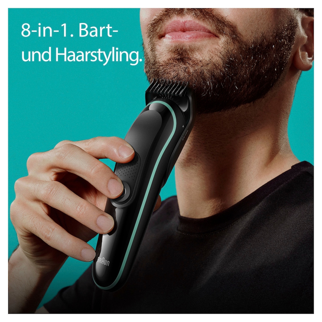 Braun Haarschneider »All-In-One Styling Set MGK3441«, Wasserdicht, 80 Min. kabellose Laufzeit