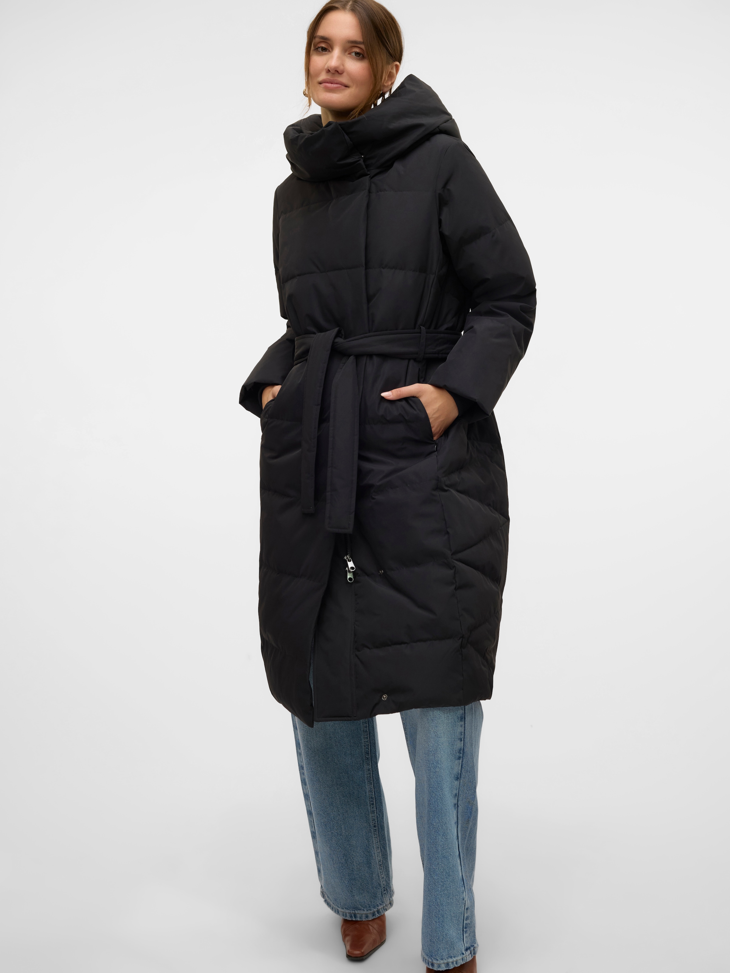Image of Vero Moda Steppmantel "VMLEONIE LONG DOWN COAT GA NOOS"