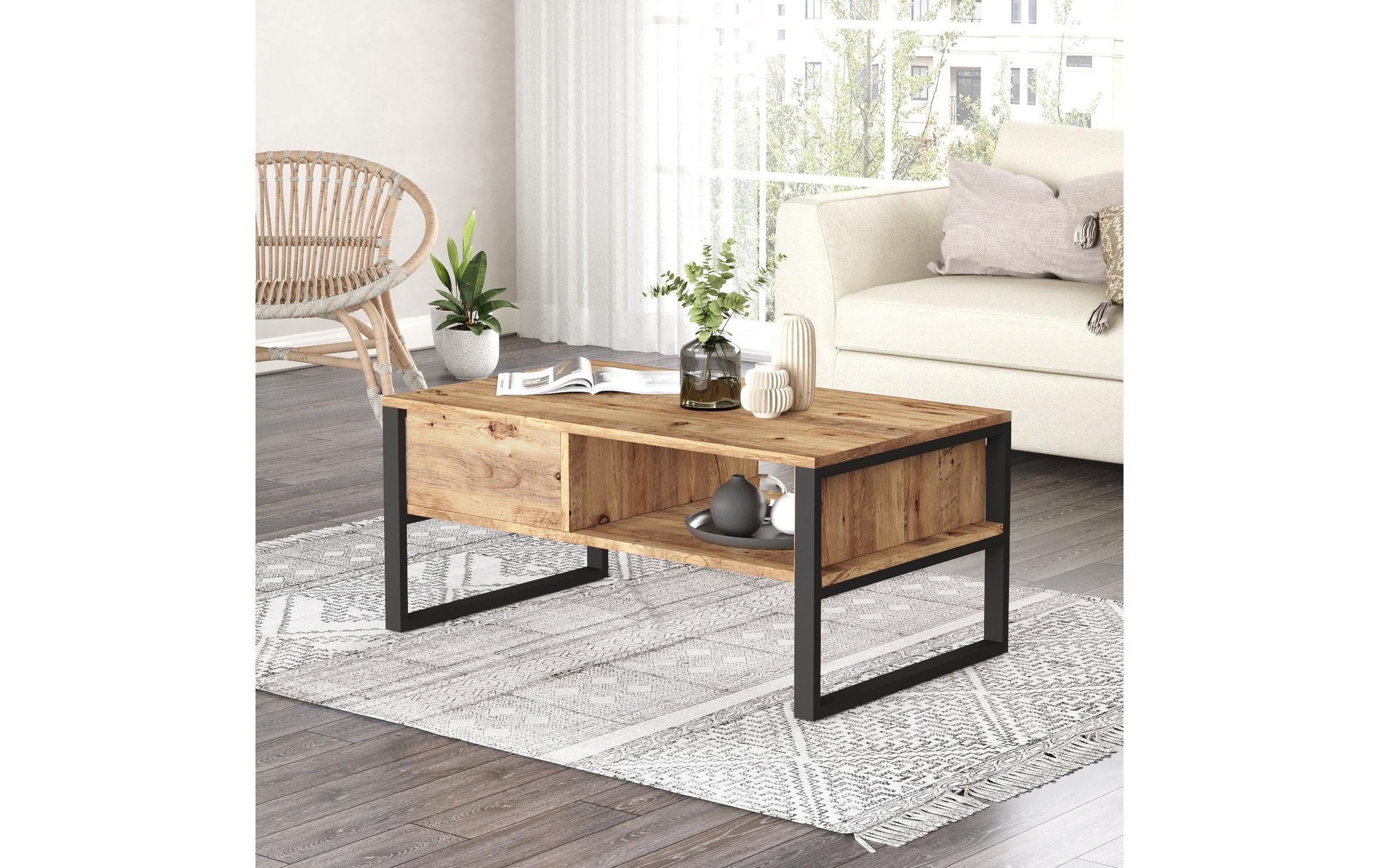 WOODY FASHION Couchtisch »Ml34-A 100 x 44.4 cm«