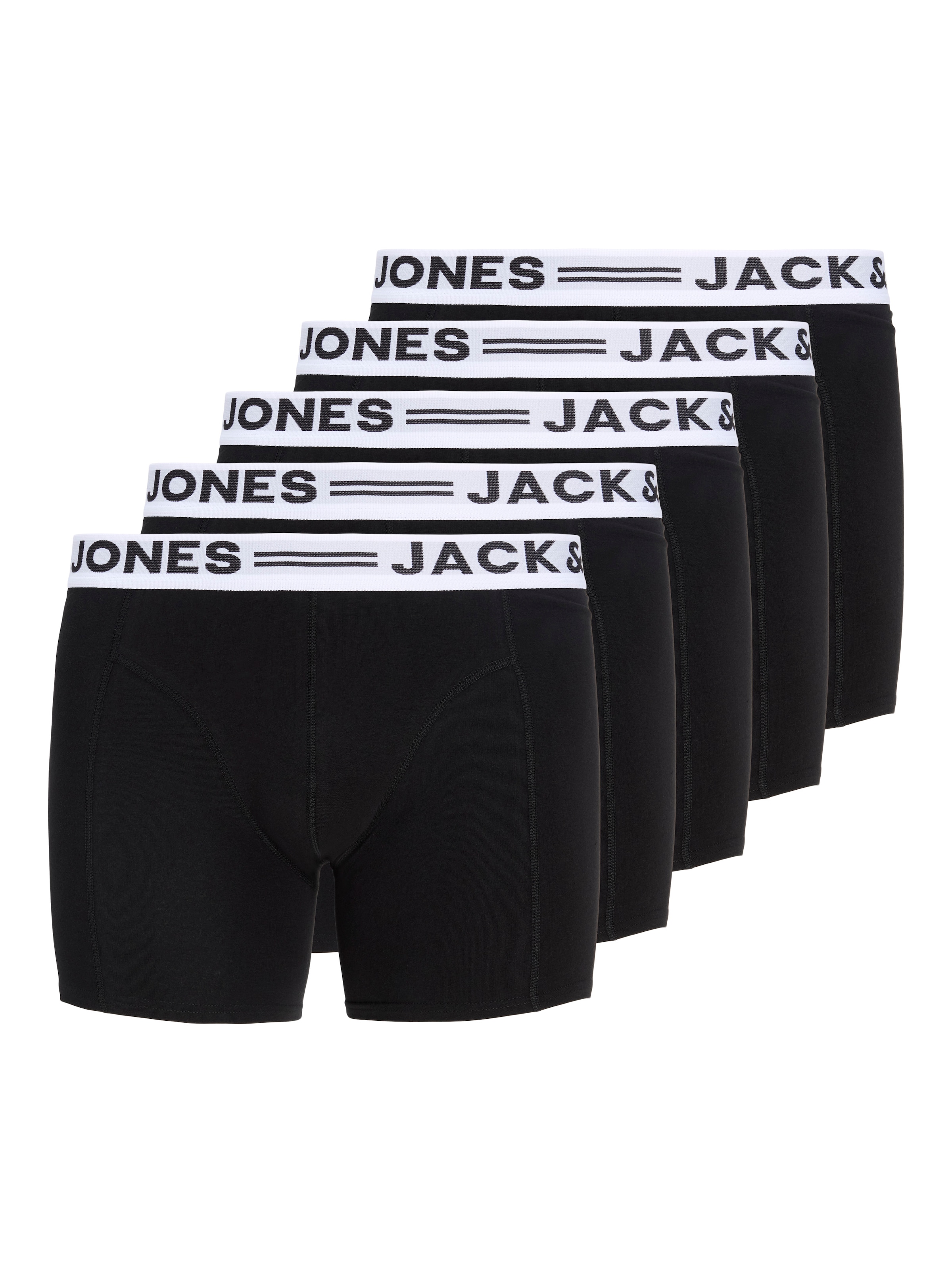 Jack & Jones PlusSize Tronc »JACSENSE TRUNKS 5 PACK NOOS PLS« Paquet, 5 cuis