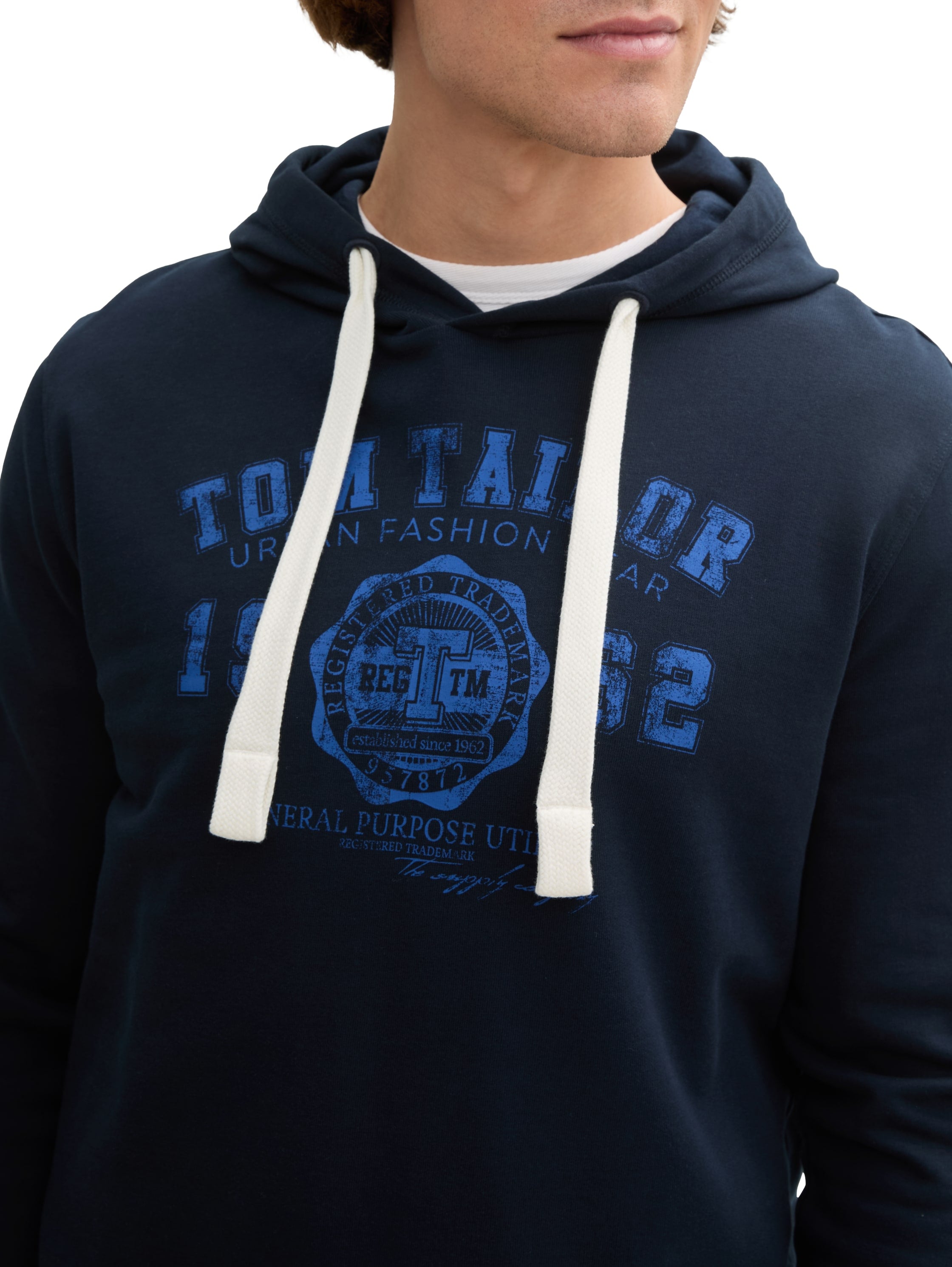 TOM TAILOR Hoodie, mit Logo Print