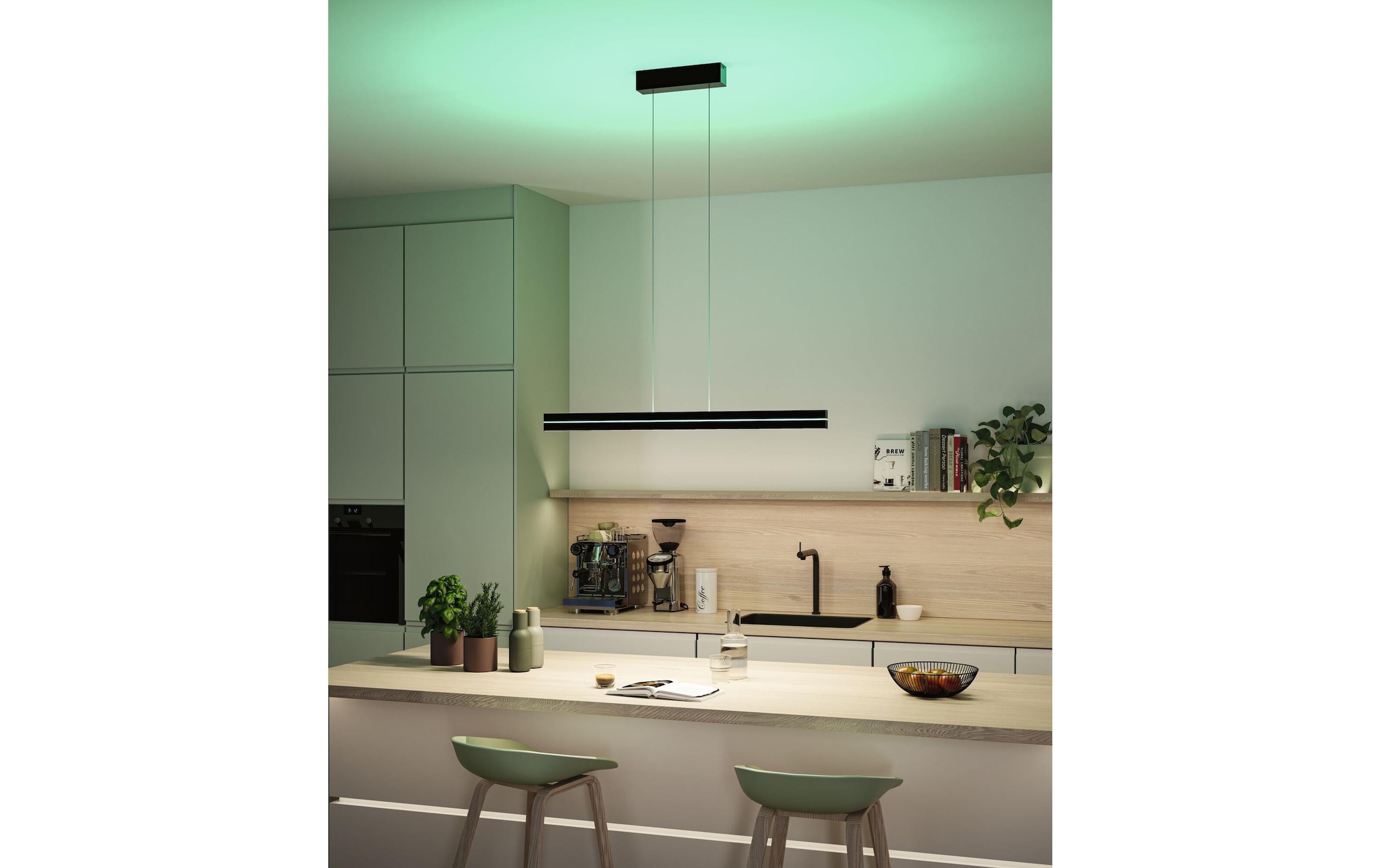 Paulmann Pendelleuchte »LED Pendelleuchte Raiko« LED-Modul RGB | warmweiss - kaltweiss