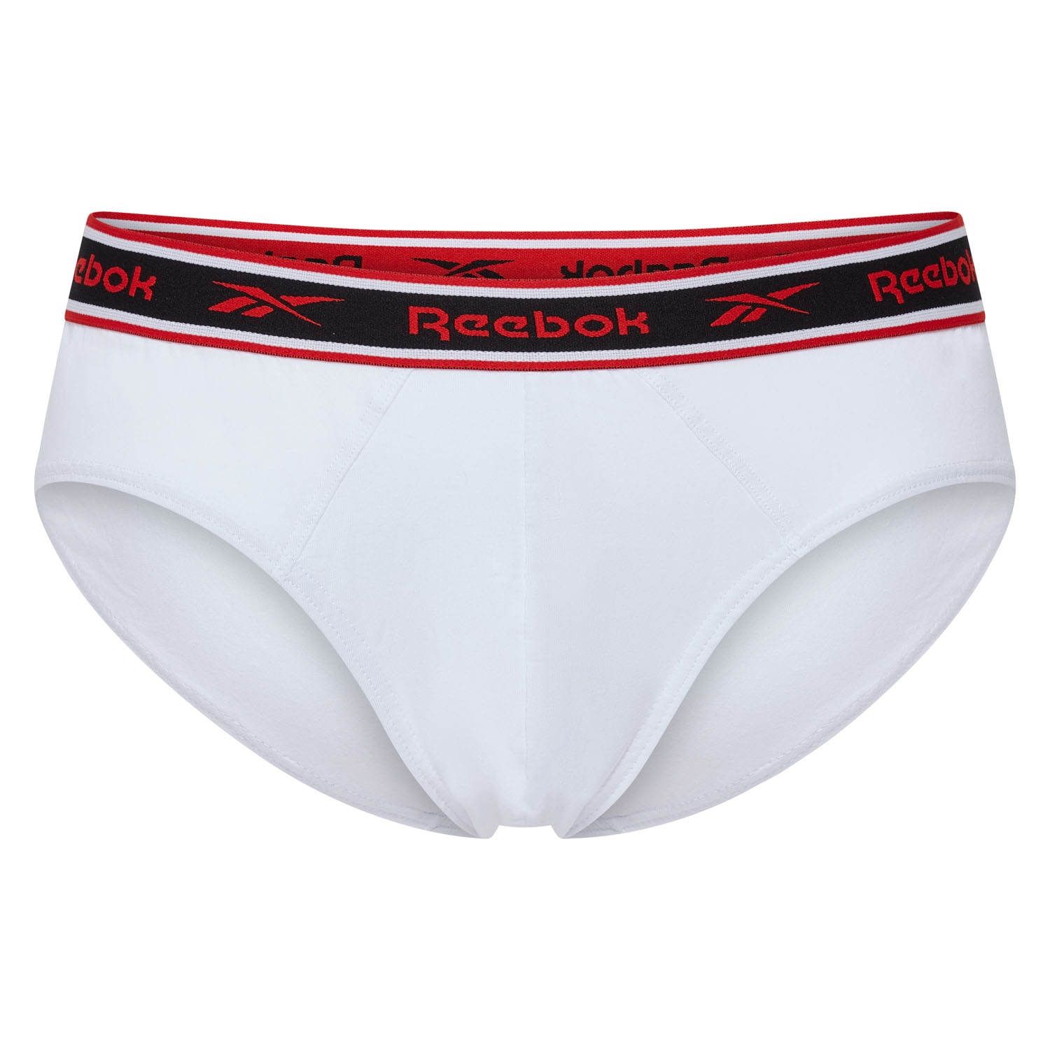 Reebok Slip »CHASE«, basic, bequem, atmungsaktiv, mit Logo, breiter Bund, Baumwollmix