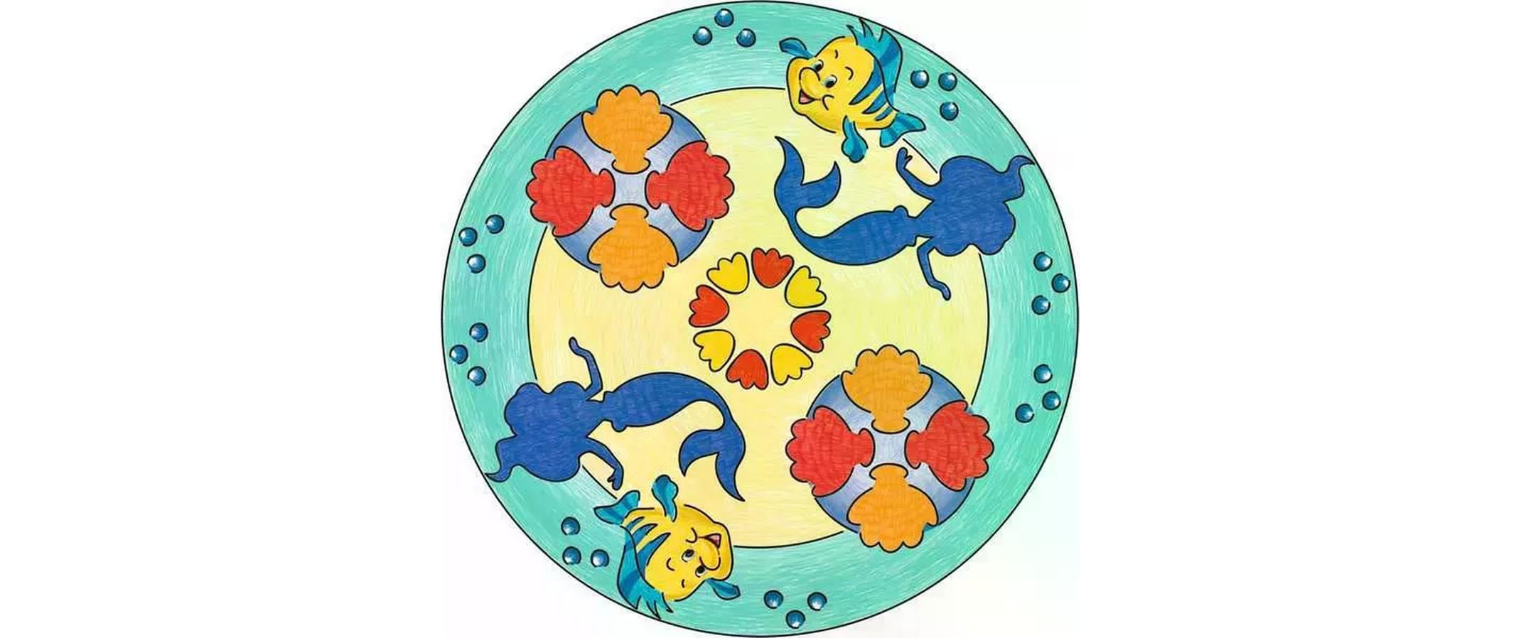 Ravensburger Kreativset »Mandala-Designer Disney Princess«