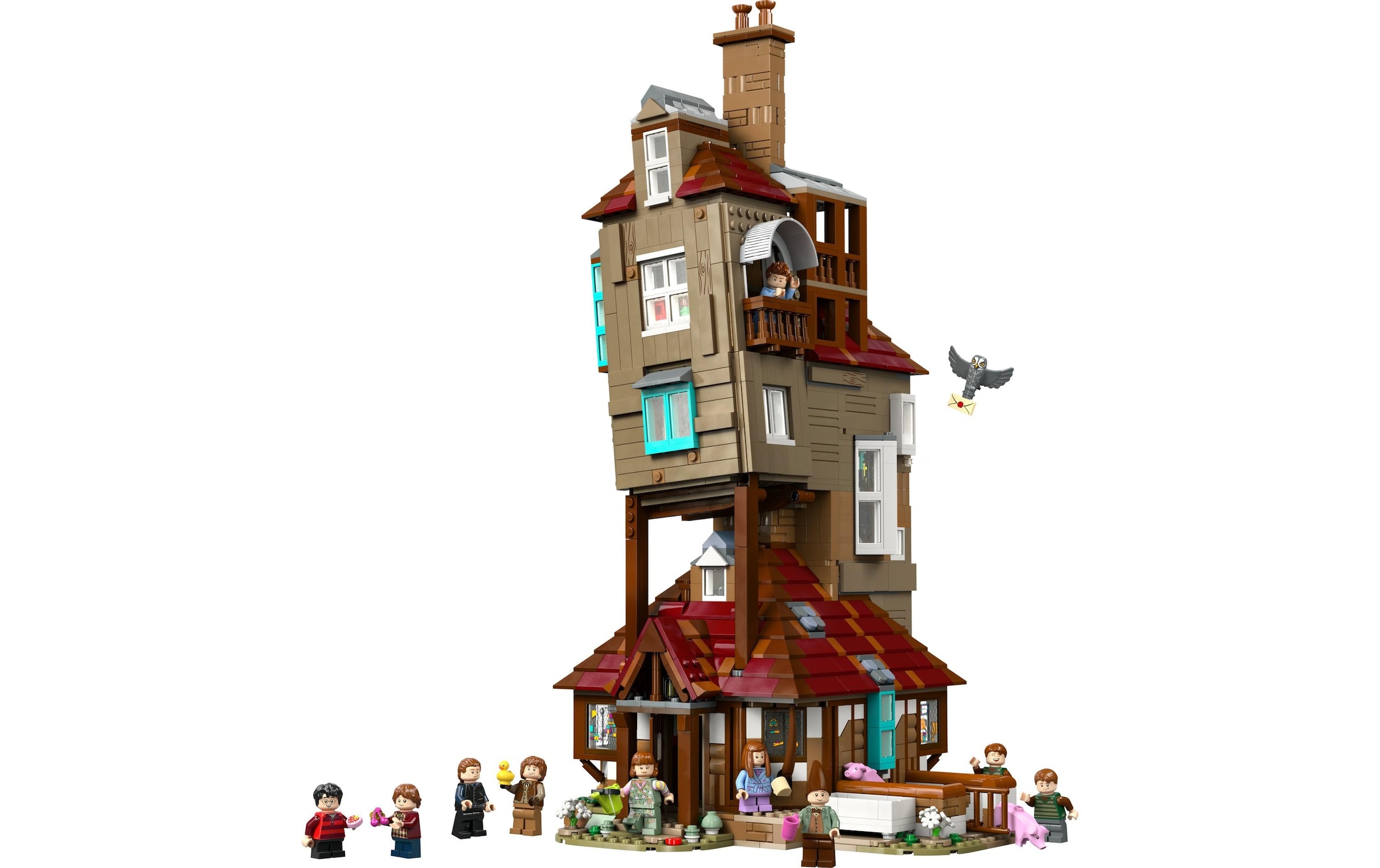 LEGO® Pions de construction »Harry Potter Der Fuchsbau – Sammleredition 76437« Ausstellungs‑Version des Weasley‑Hauses