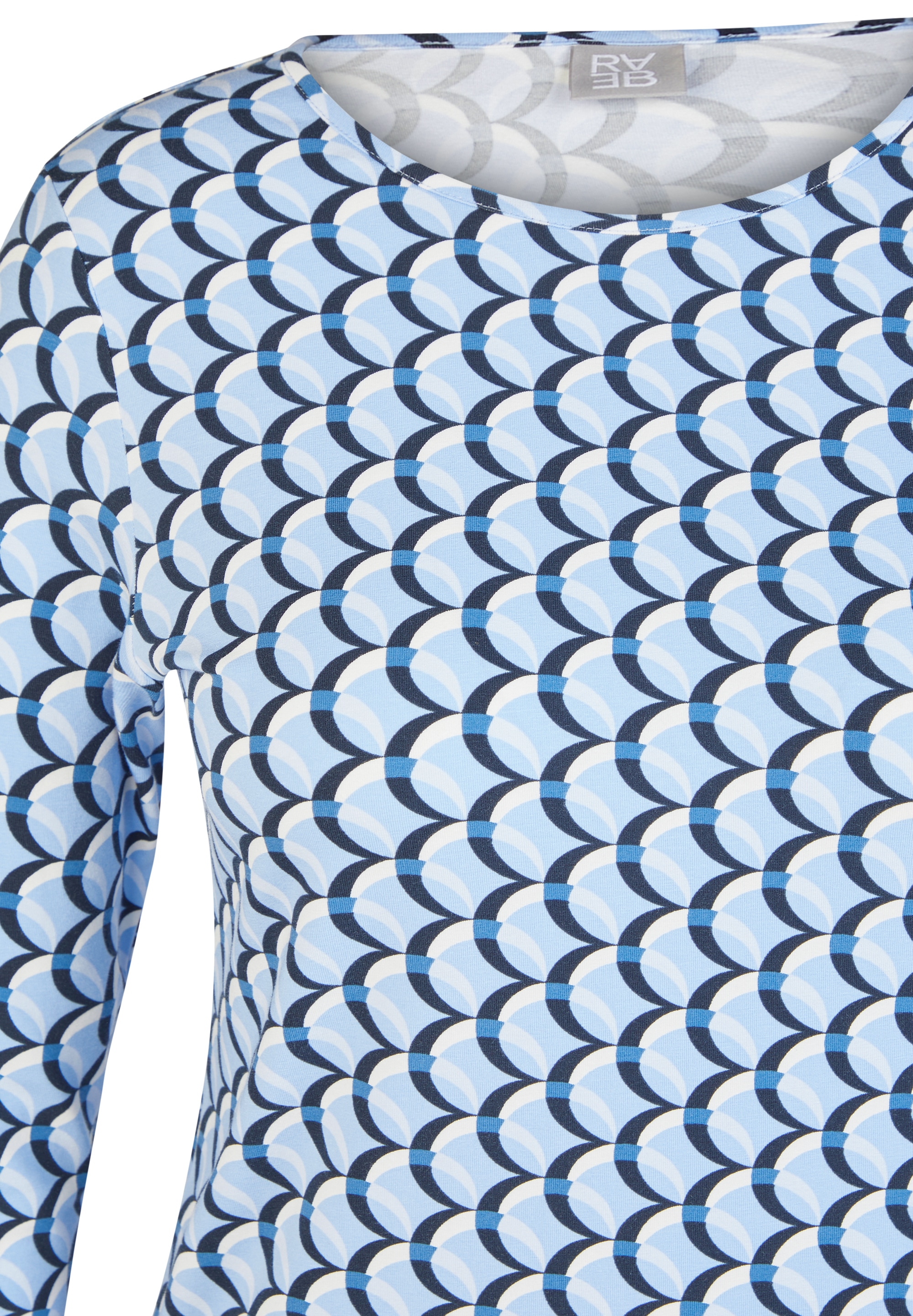 Rabe 3/4-Arm-Shirt mit All-Over Print