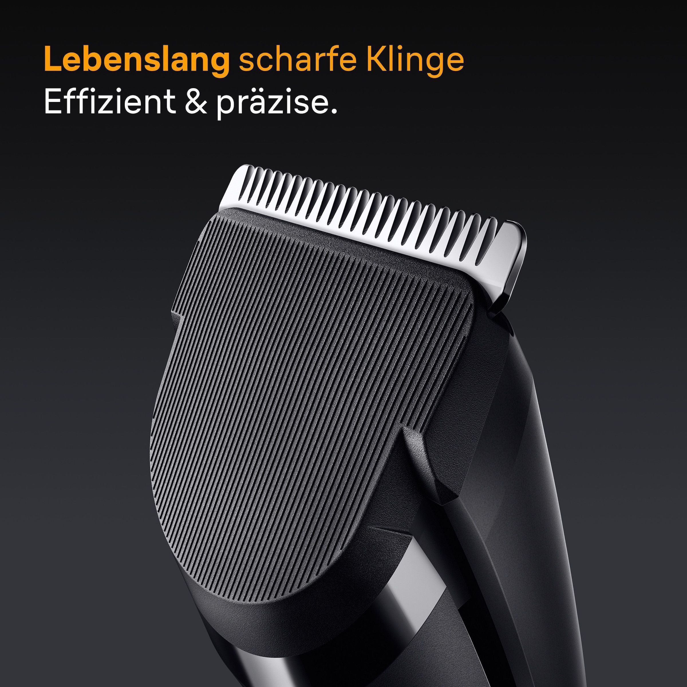 Braun Tondeuse à cheveux »Braun Series 5 HC5530« Lame tranchante à vie, 17 réglages de longueur, 50 minutes d'autonomie,