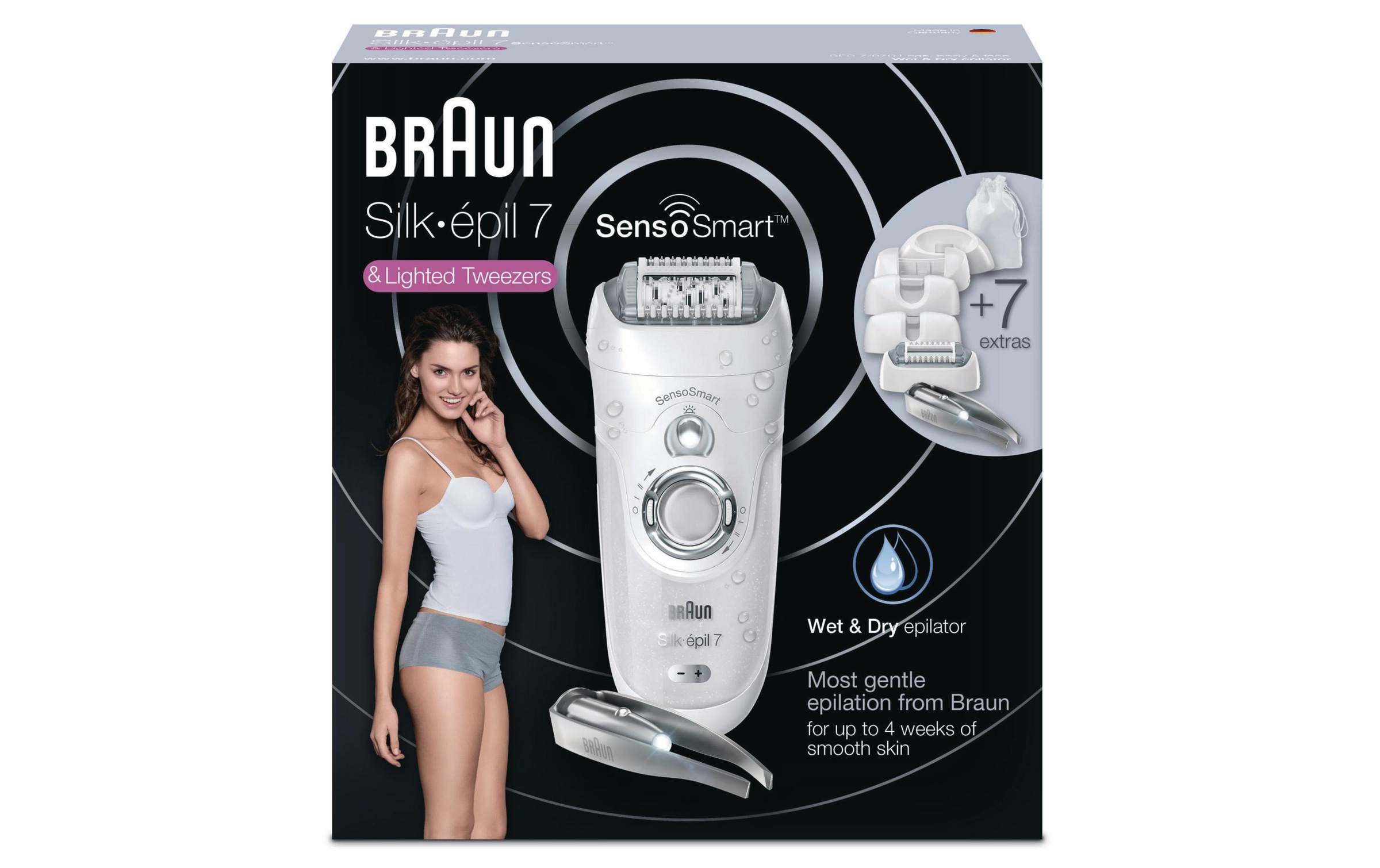 Braun Epilierer »Silk-Épil 7 7-870 SensoSmart«