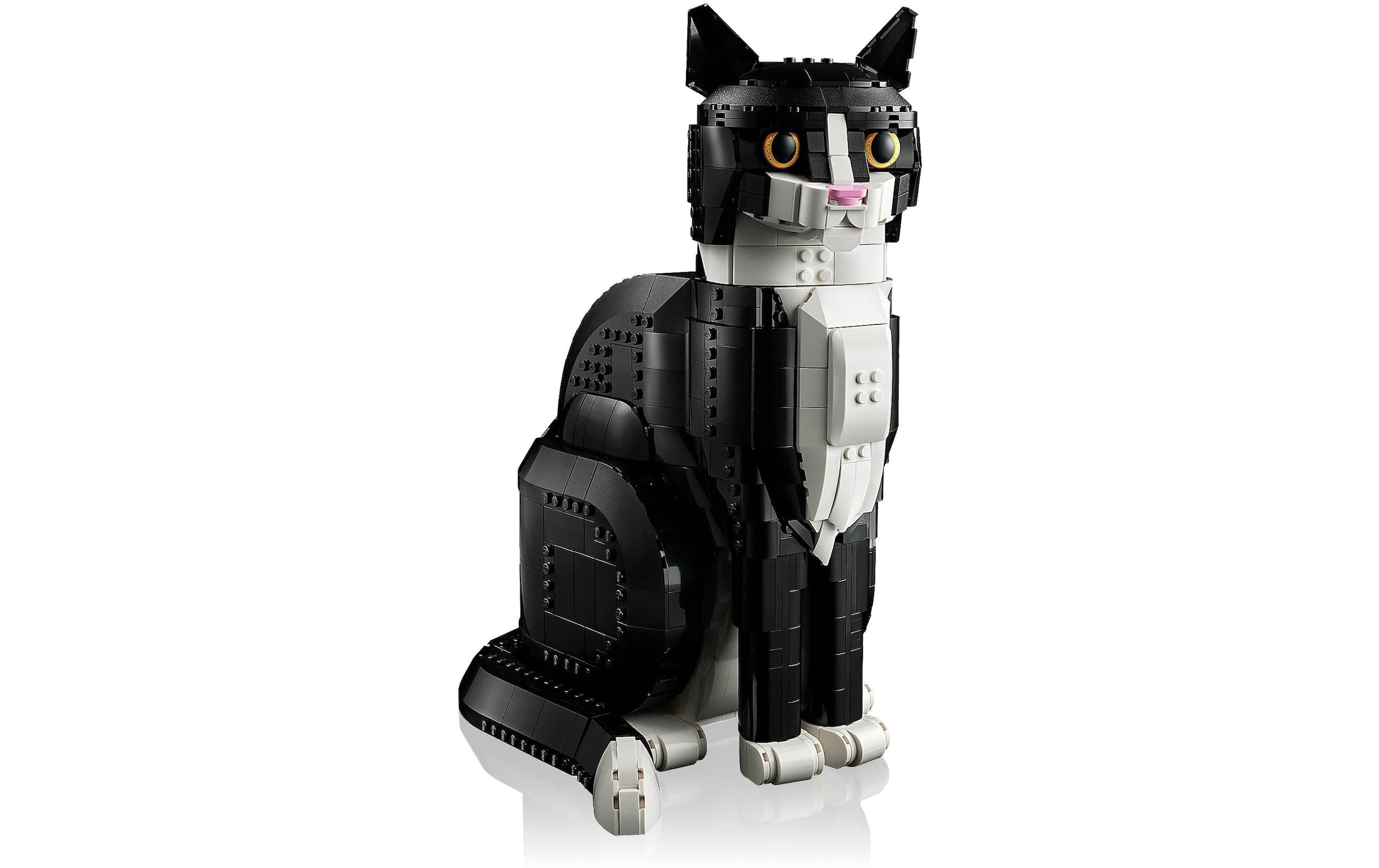 LEGO® Spielbausteine »Schwarz-weisse Katze«, (1710 St.)