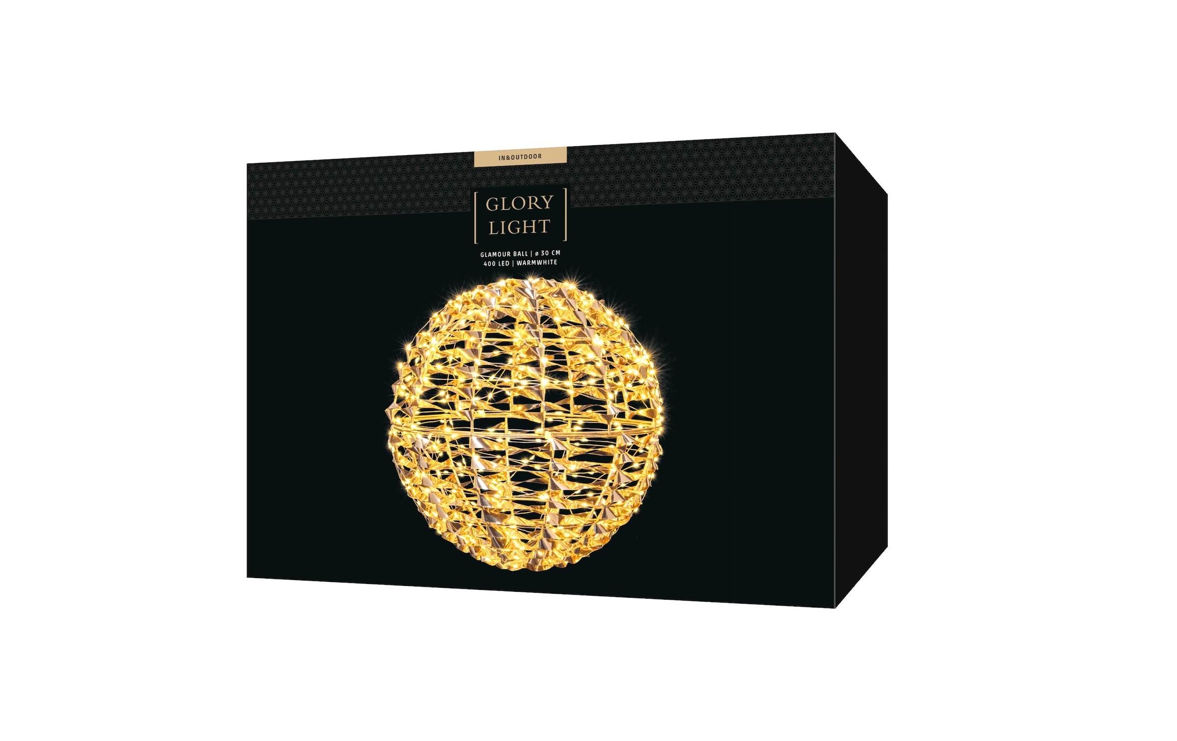 STT LED Dekofigur »ball, 30« Warmweiss